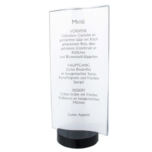 HTI-Line Tischaufsteller Menü 