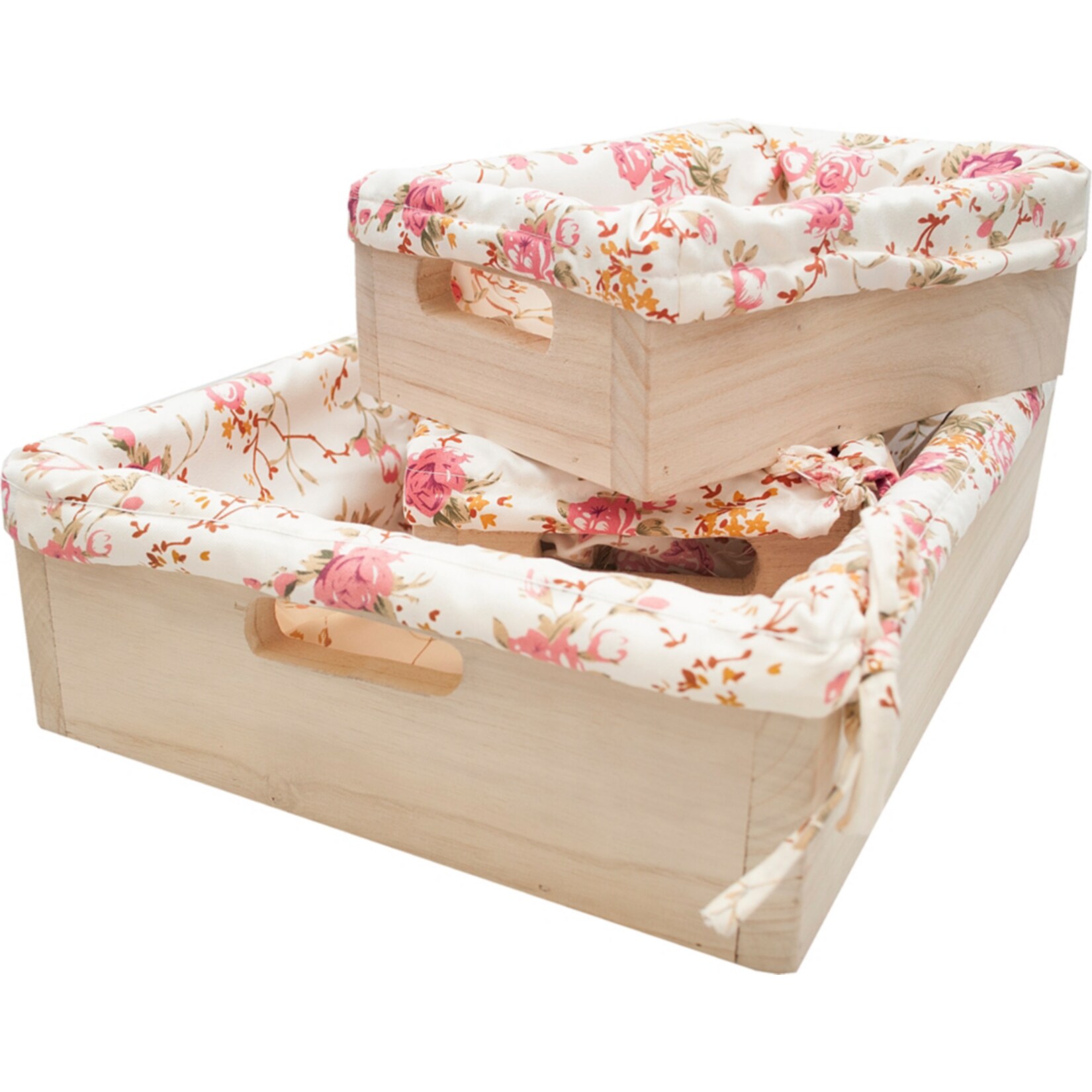 HTI-Line Holzk&auml;stchen 3er Set Linnea 