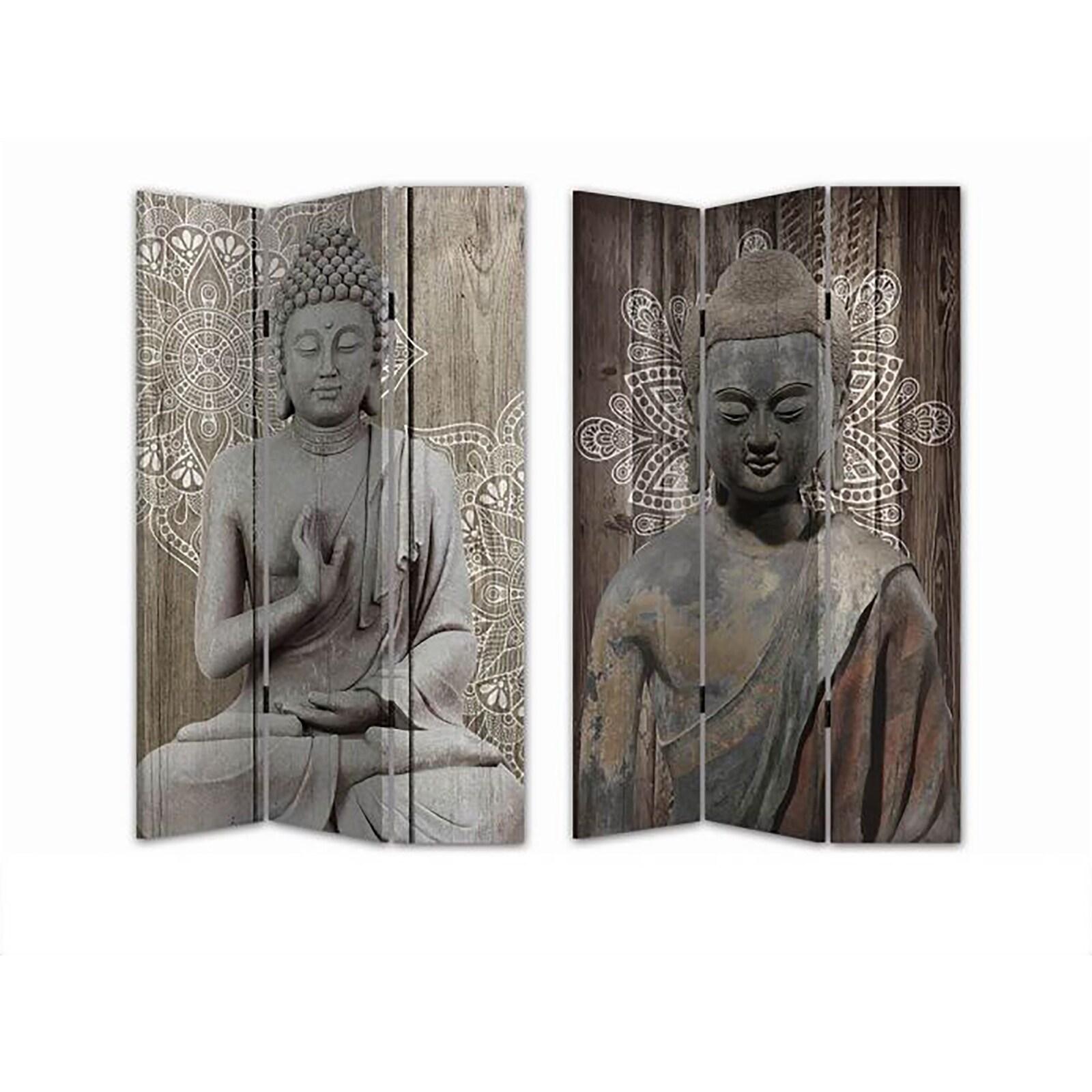 HTI-Line Paravent Buddha 3 