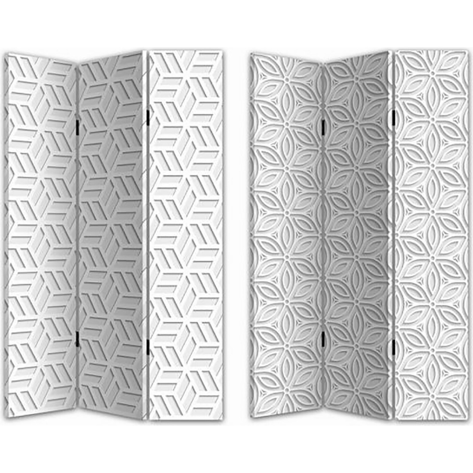 HTI-Line Paravent White 