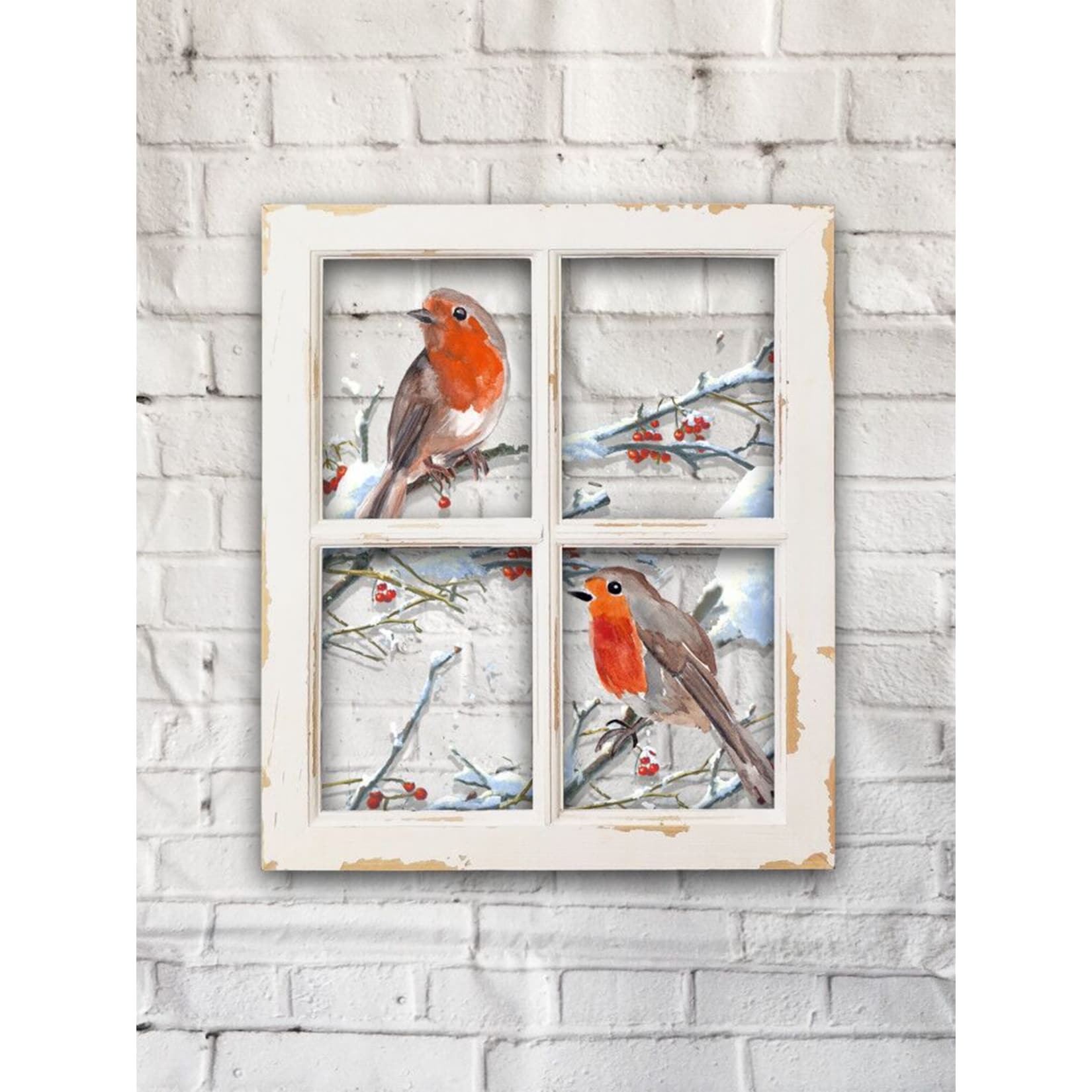 NTK-Collection Wandbild Rotkehlchen 