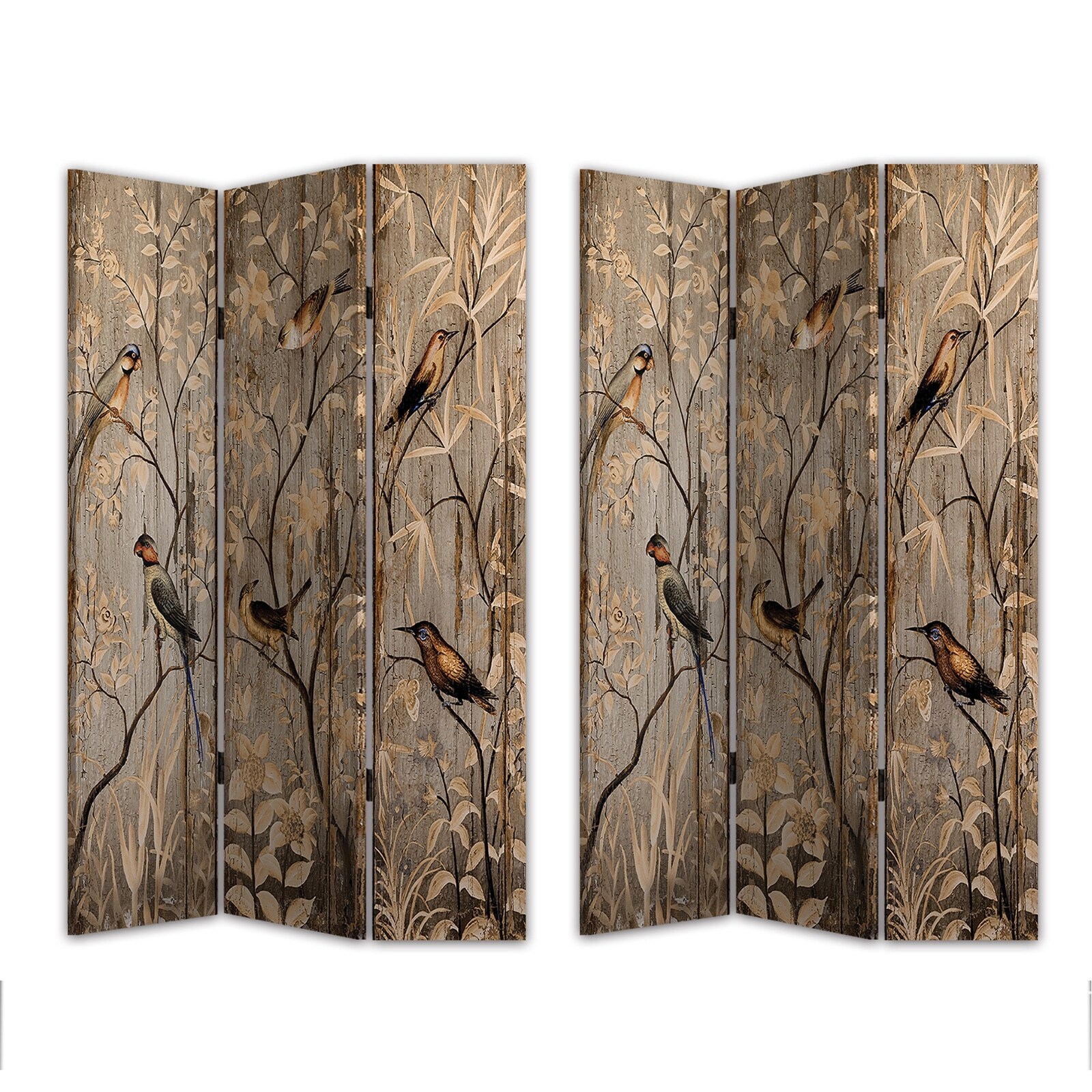 HTI-Line Paravent Birds 