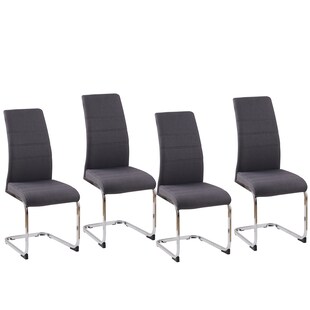 HTI-Line Schwingstuhl SallyC Grau 4er 