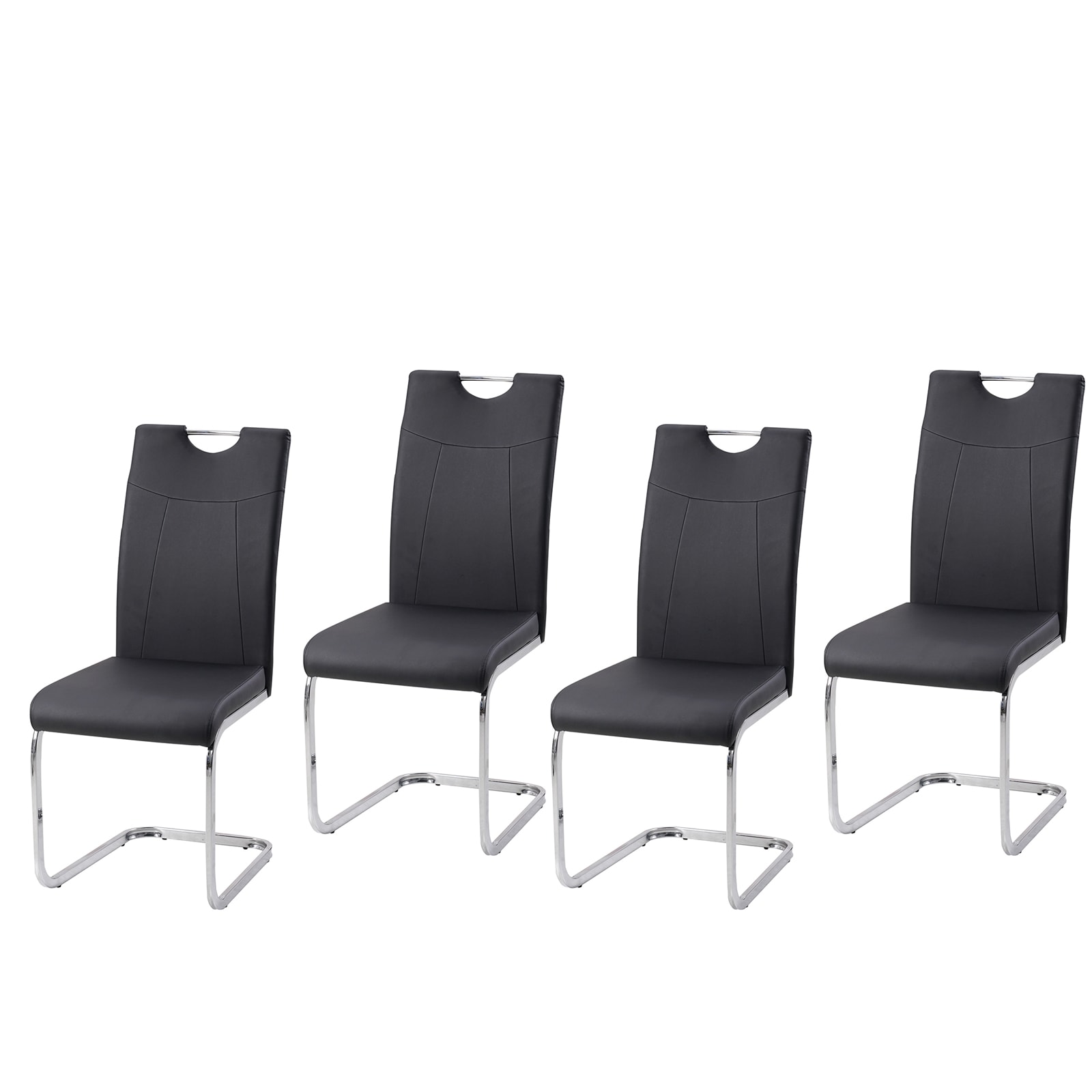 HTI-Line Schwingstuhl KellyC PU 4er 