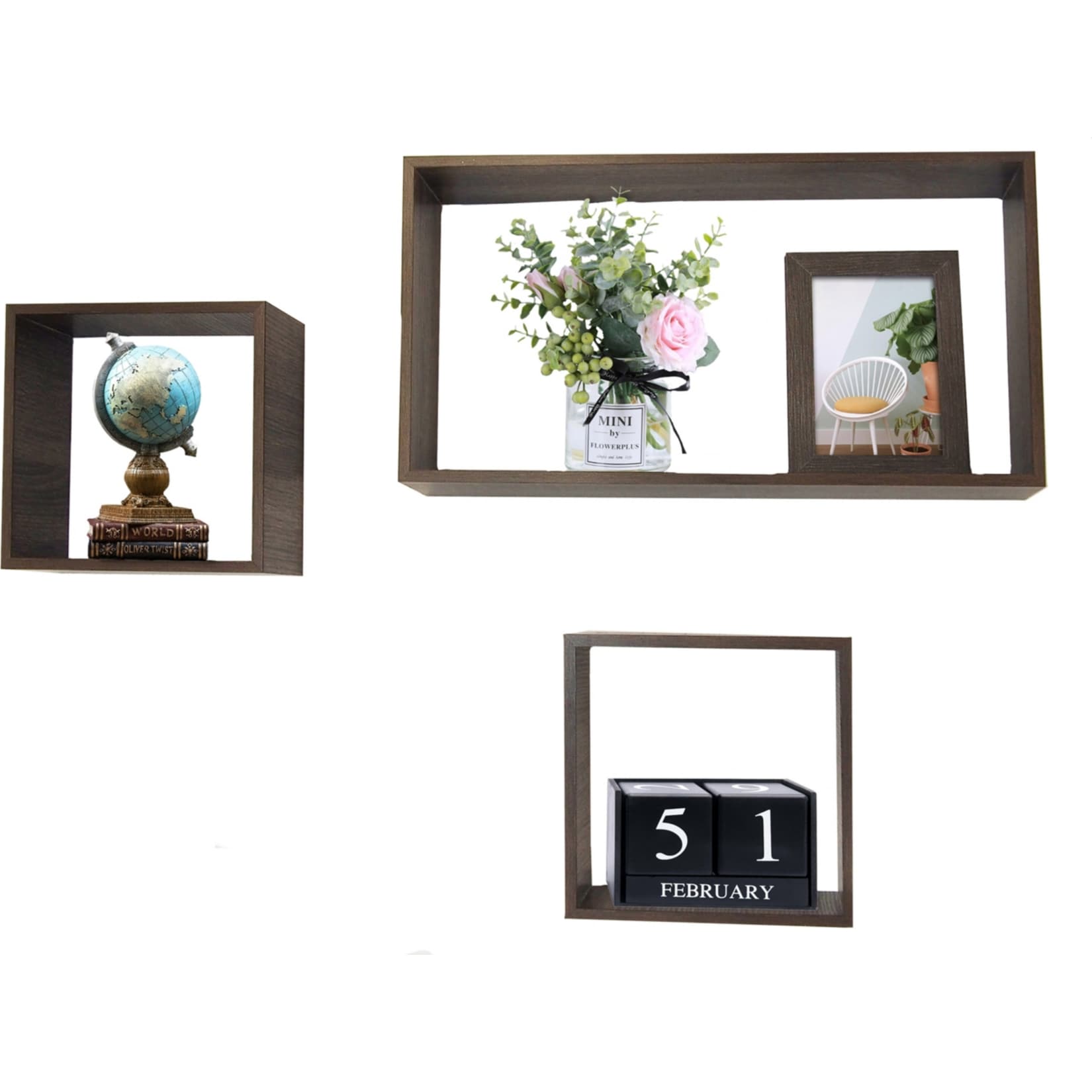 HTI-Line Regalset 3er Viola 