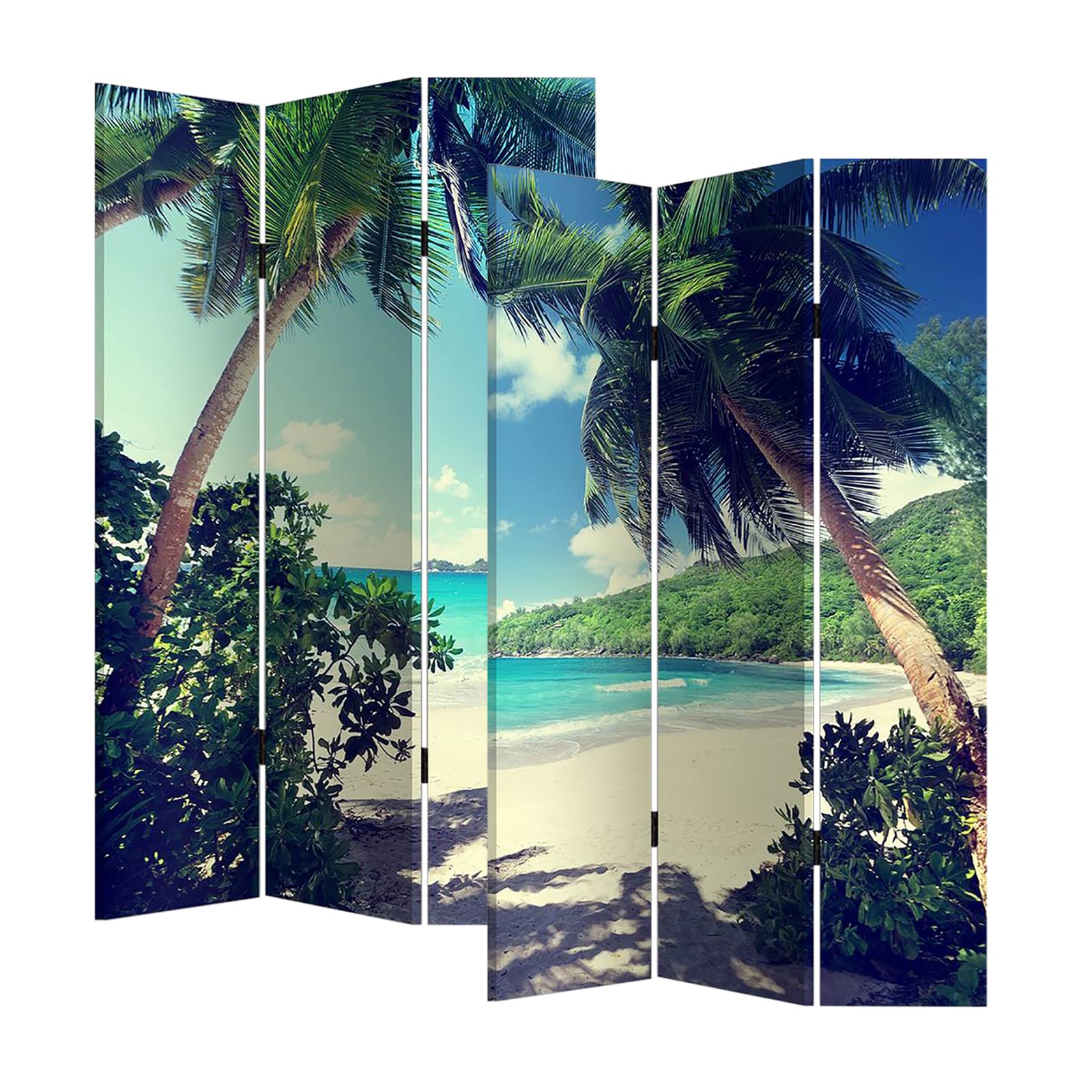 HTI-Line Paravent Natur 