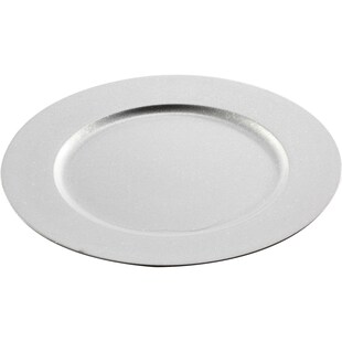 HTI-Living Dekoteller Glitter Silber 