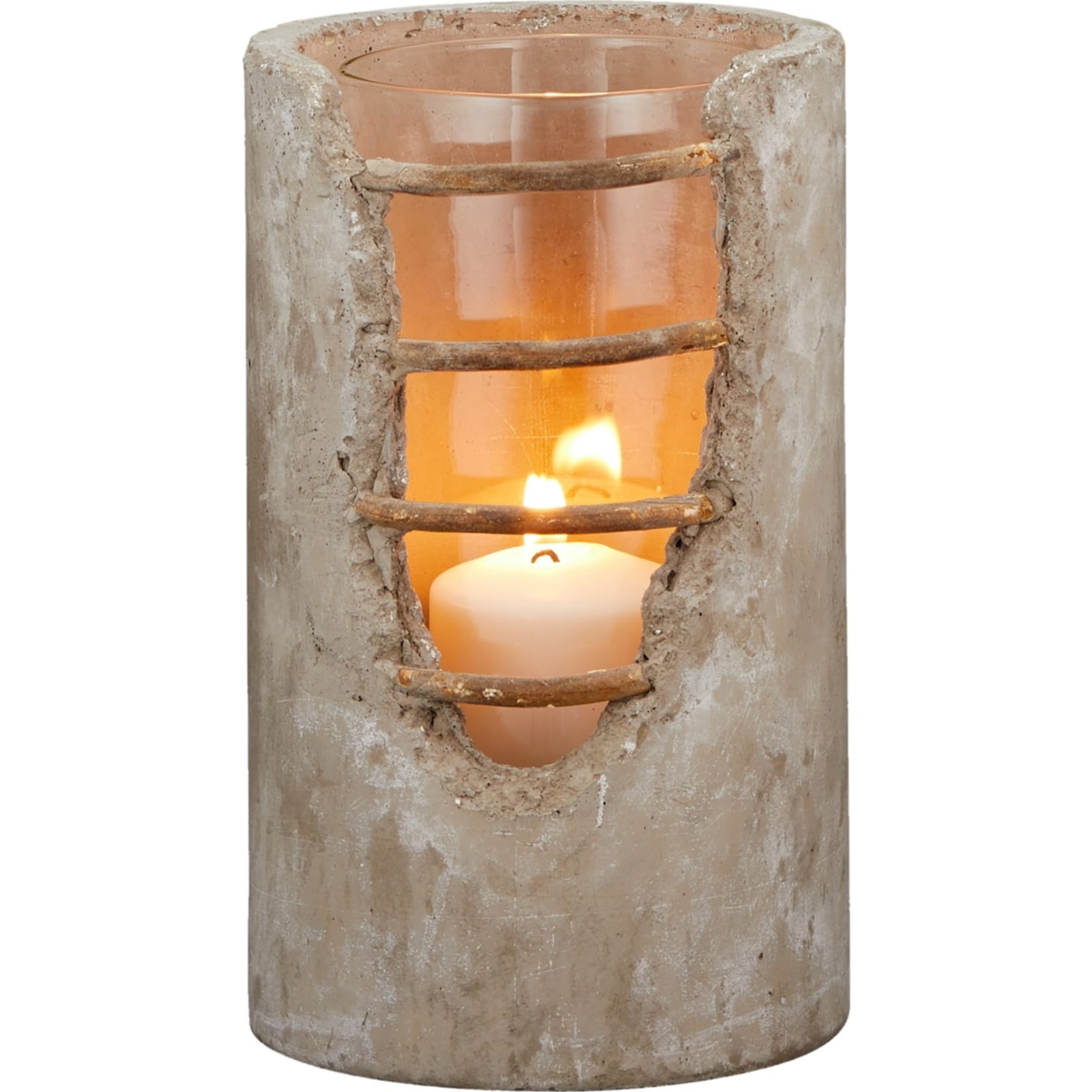 HTI-Living Windlicht mit Glas M 