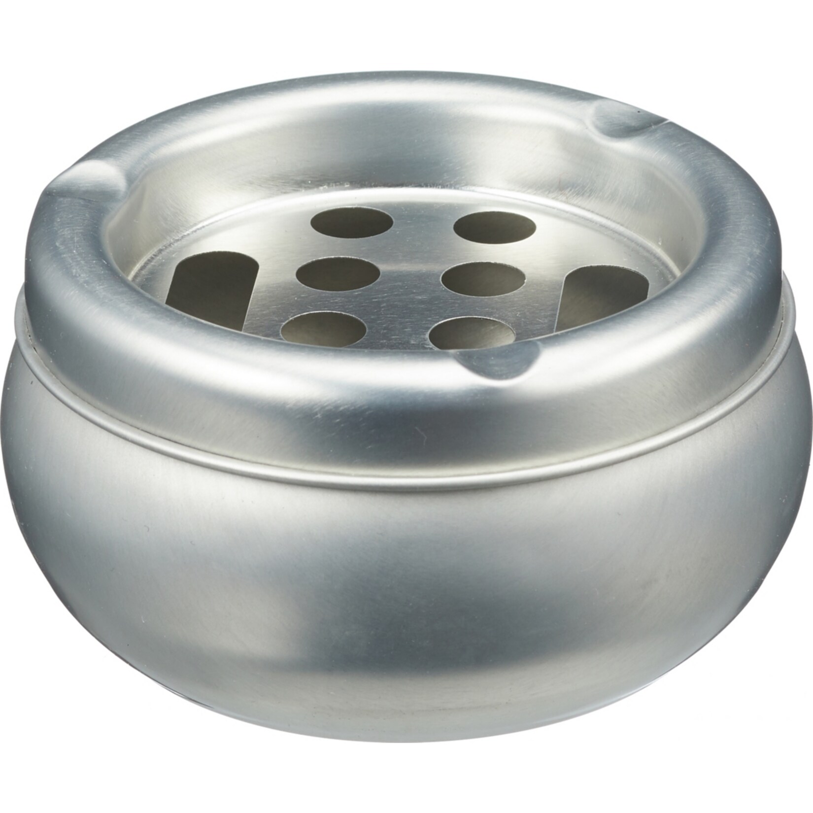 HTI-Living Sturm-Aschenbecher silber 