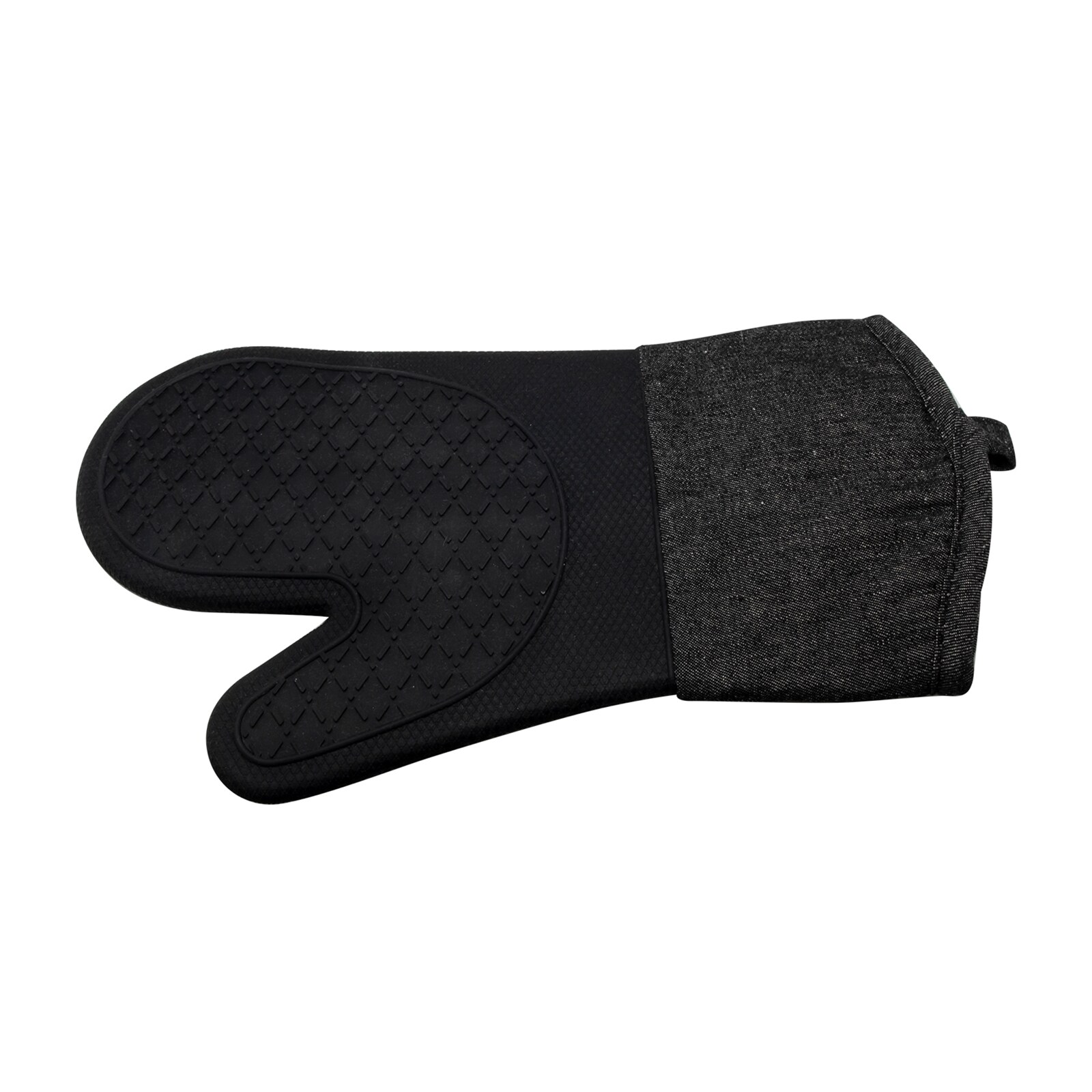 neuetischkultur Topfhandschuh Jeans Schwarz 