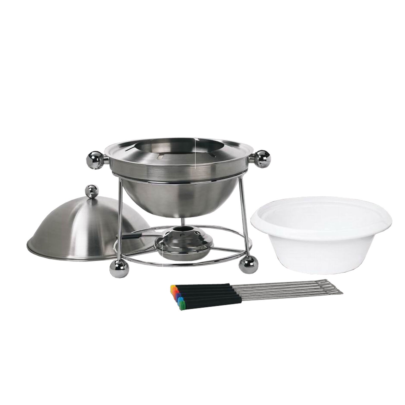 neuetischkultur Fondueset inklusive 4 Gabeln und St&ouml;vchen 