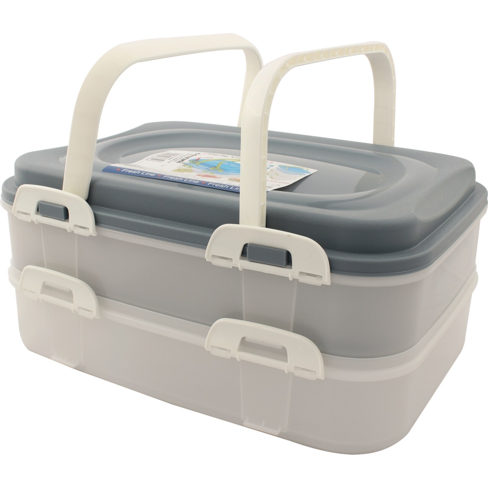 neuetischkultur Partycontainer/Transportbox mit Henkel 