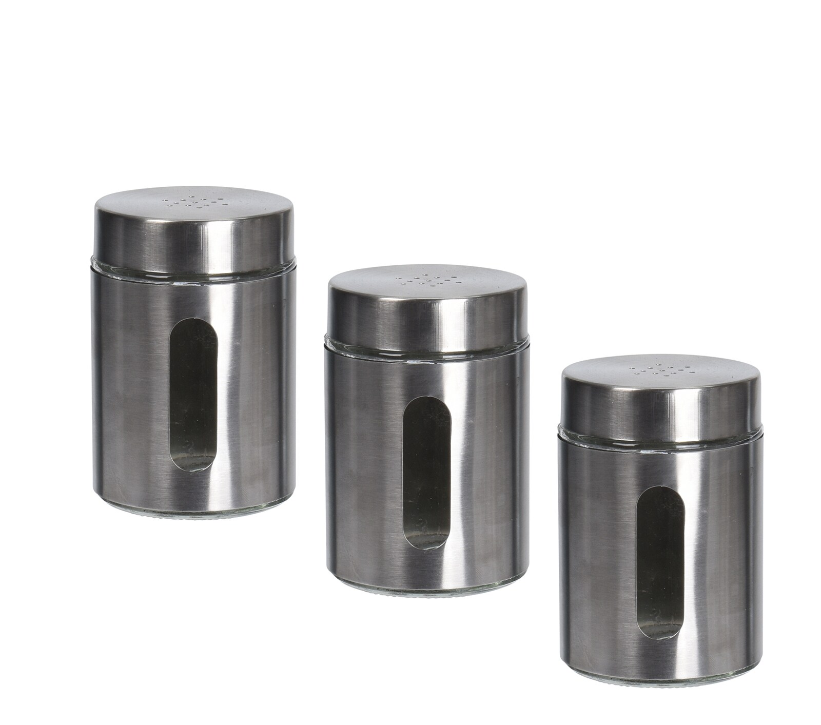 neuetischkultur Kr&auml;uterstreuer 3er Set Edelstahl 