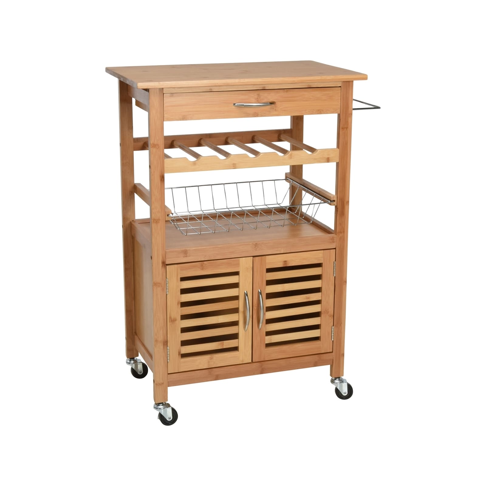 HTI-Living K&uuml;chenwagen Bambus 