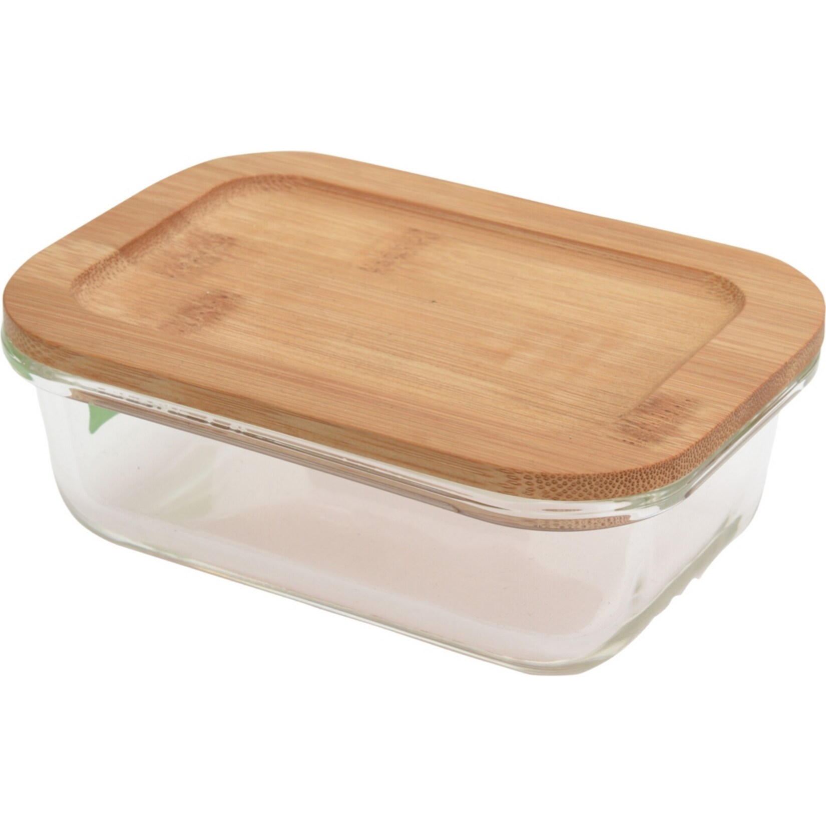 neuetischkultur Vorratsdose Glas mit Bambusdeckel 
