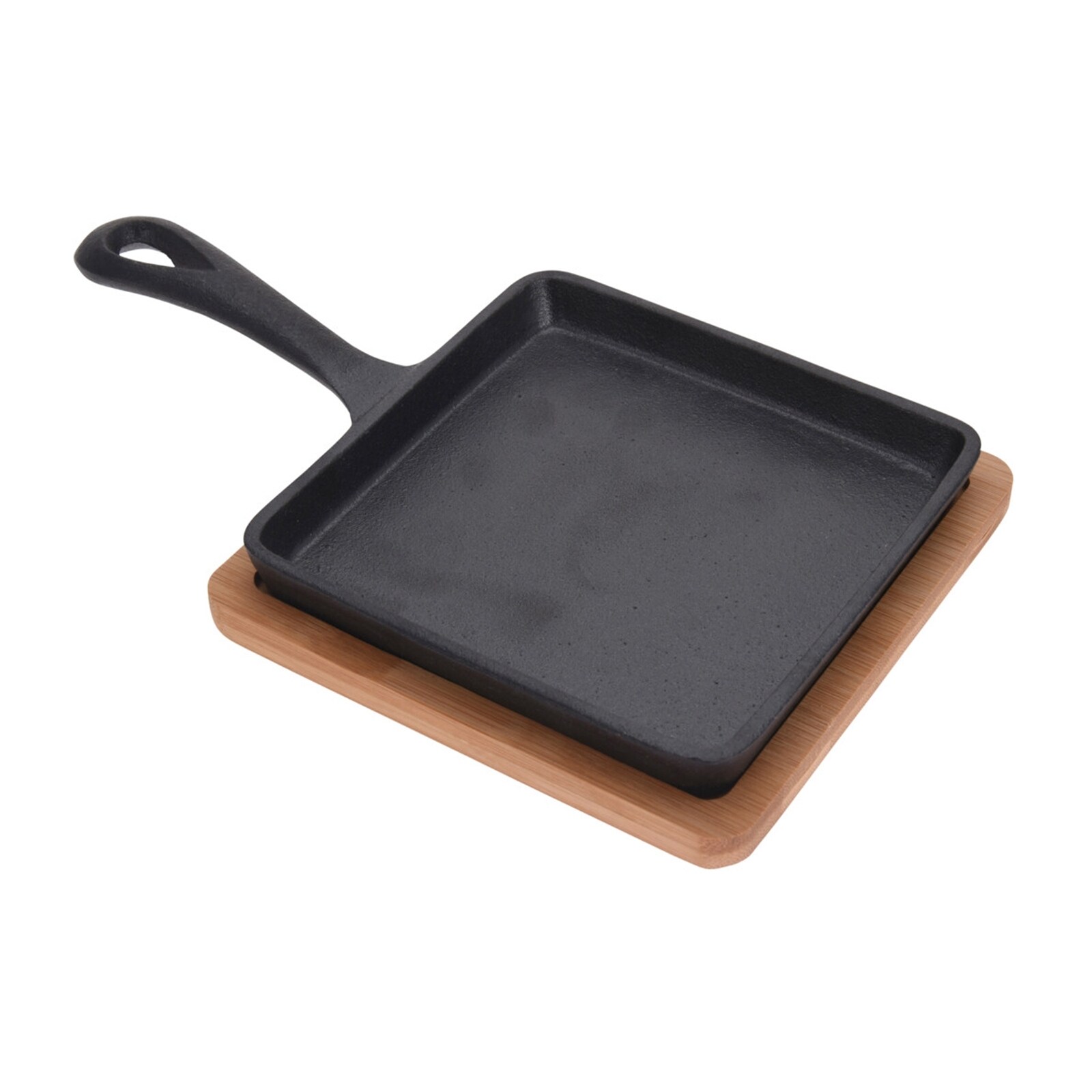 neuetischkultur Tapasteller/Eisenpfanne mit Holzbrett 