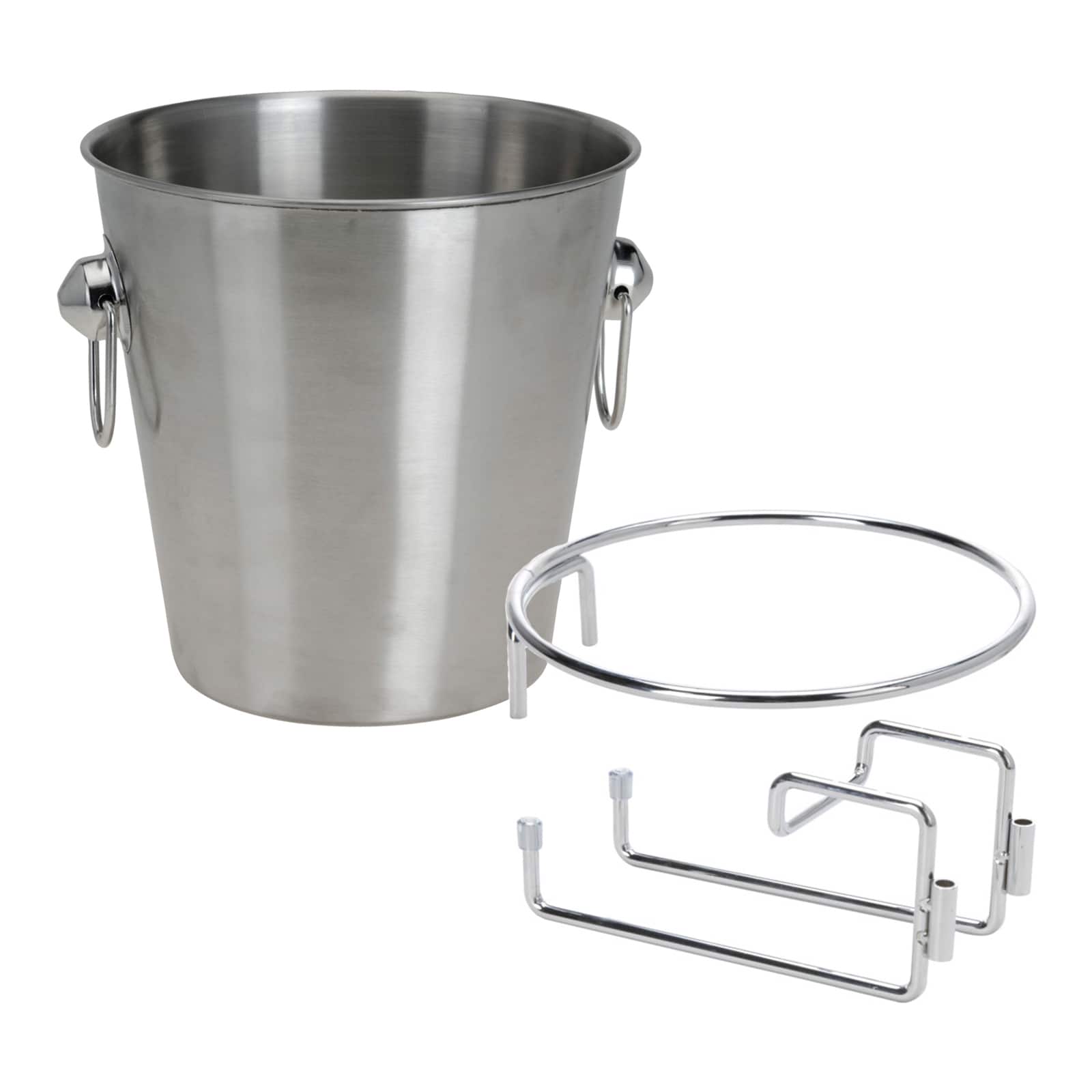 neuetischkultur Sektk&uuml;hler mit Halterung Edelstahl 