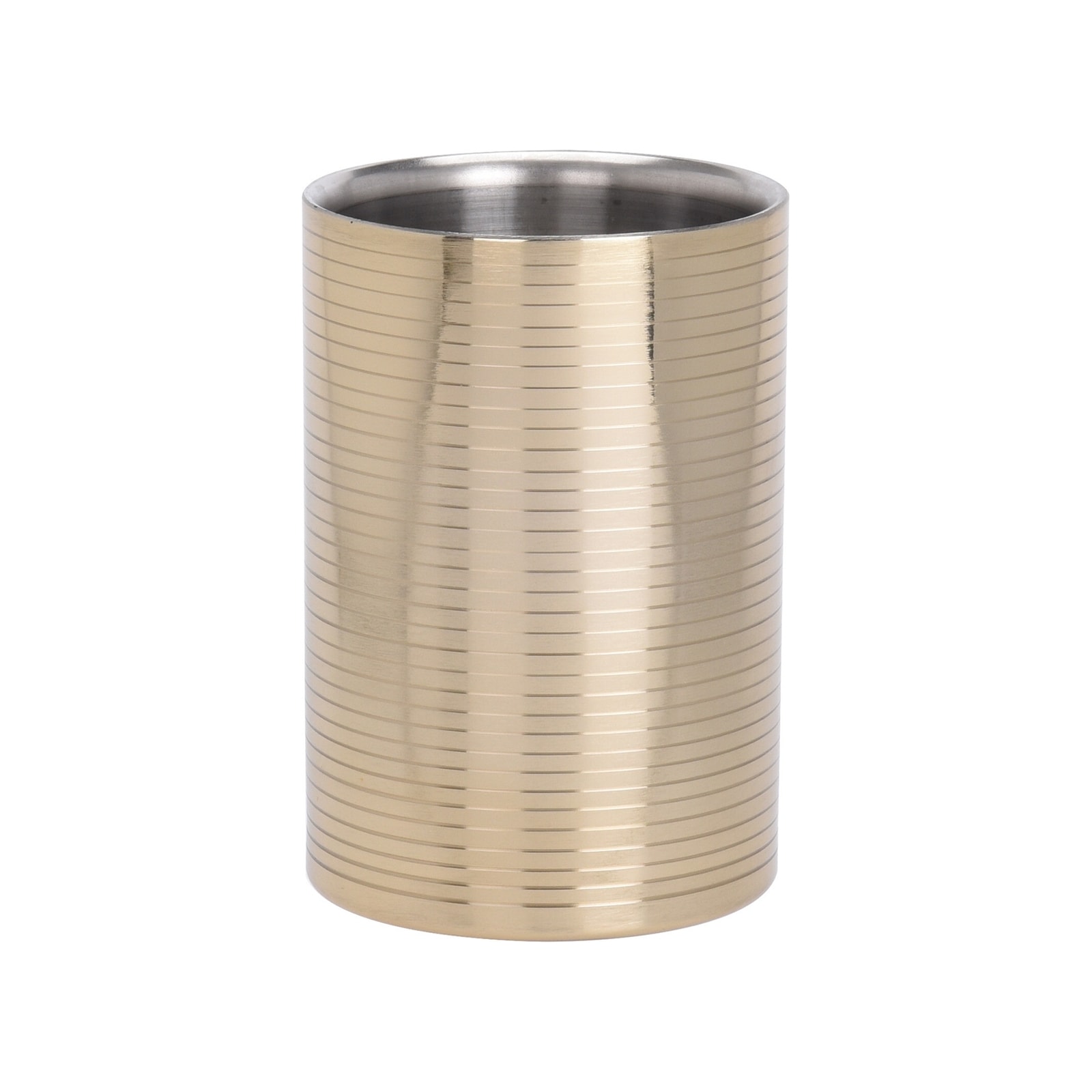 neuetischkultur Weink&uuml;hler Edelstahl Gold 