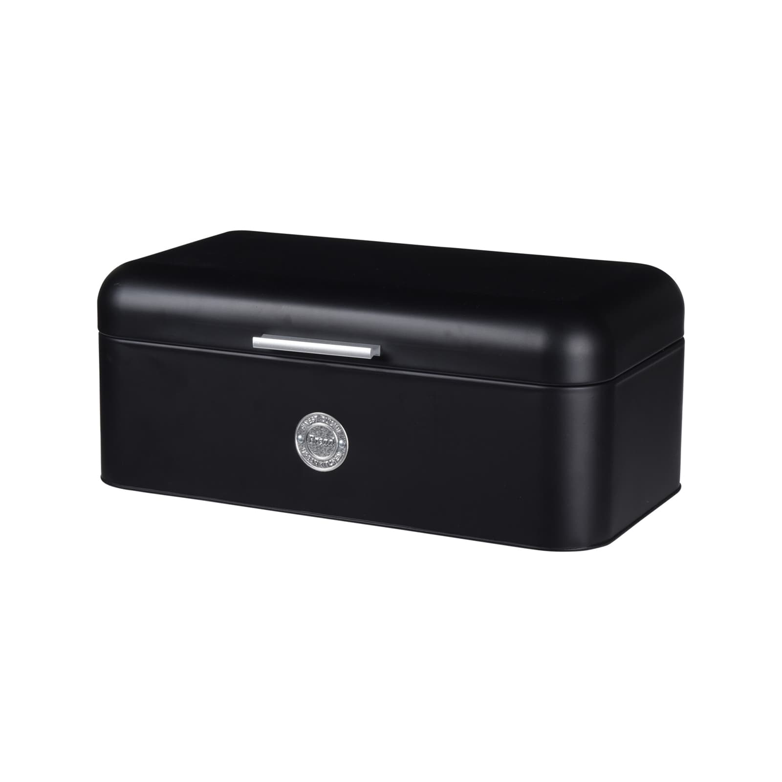 neuetischkultur Brotkasten Metall Schwarz 