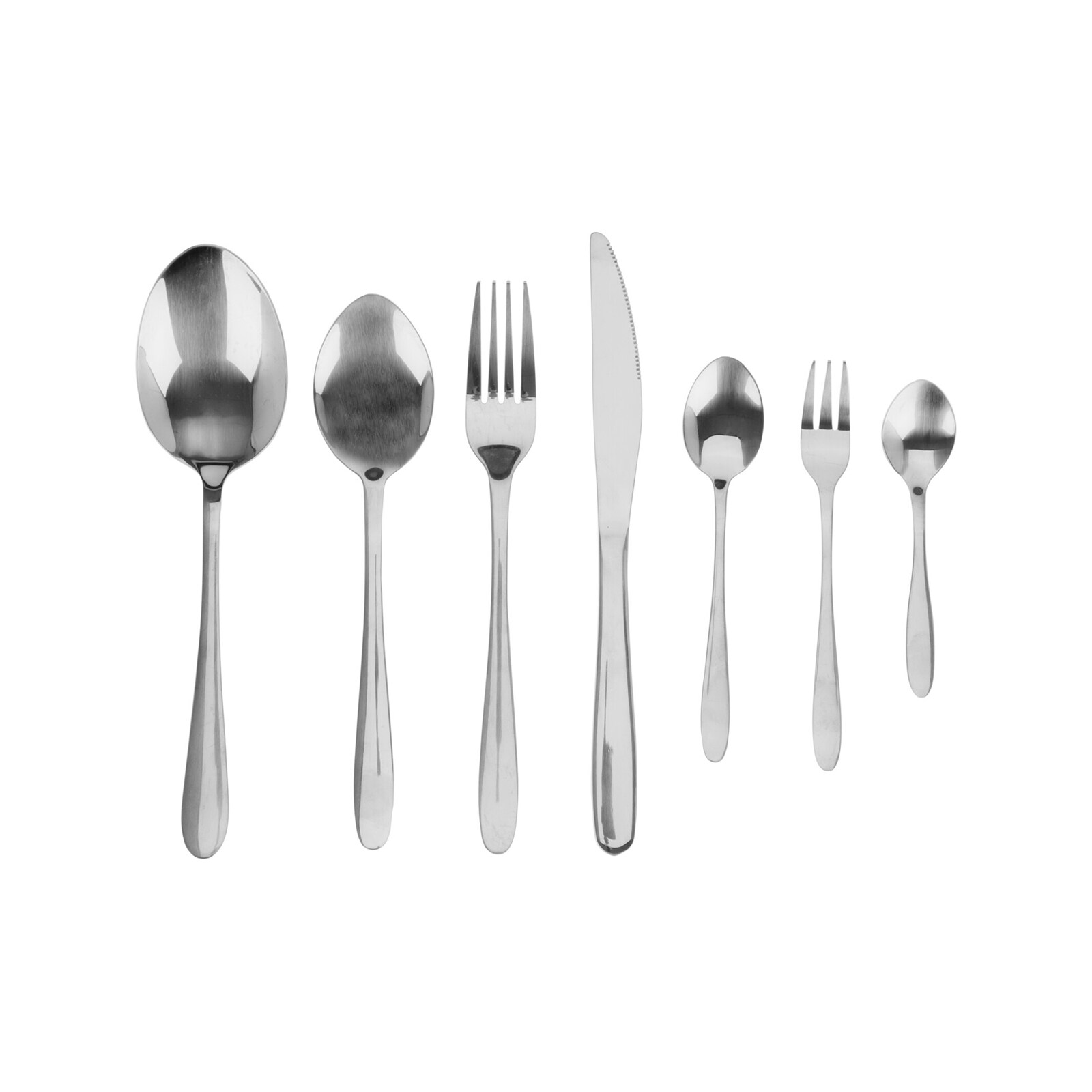 Besteck-Set, 39-teilig Edelstahl