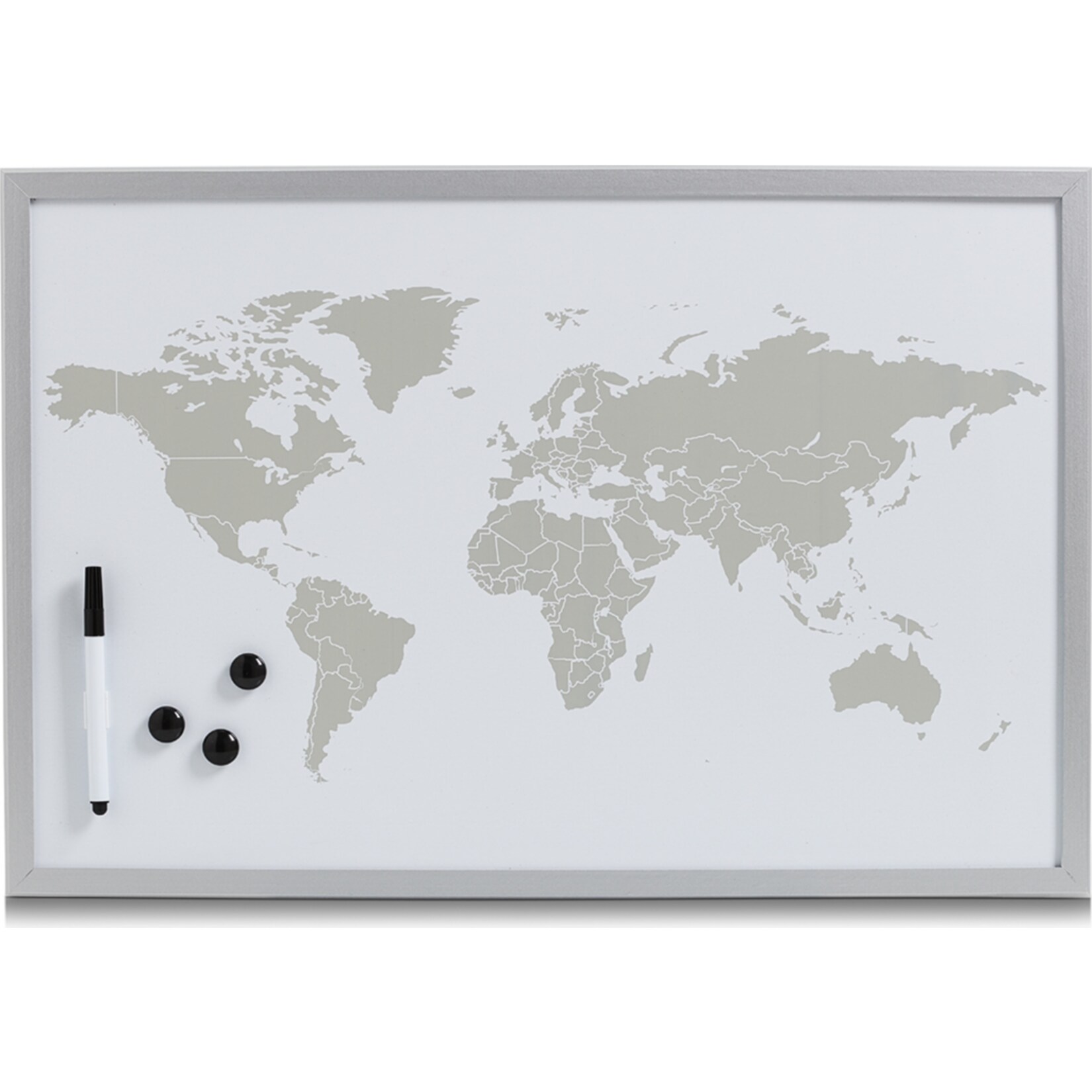 HTI-Living Magnettafel beschreibbar World 