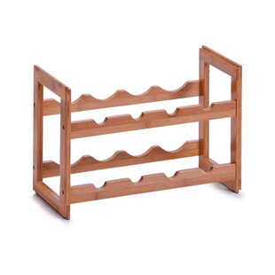 HTI-Living Weinregal für 8 Flaschen Bambus 