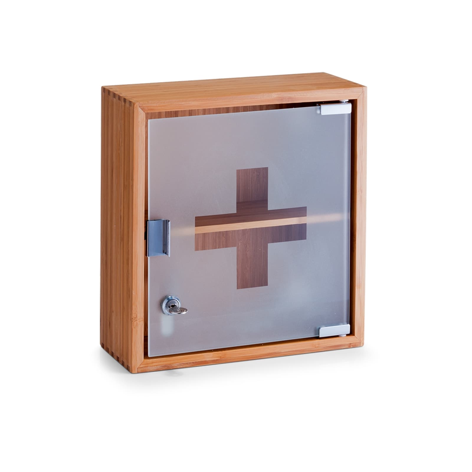 HTI-Living Medizinschrank Bambus/Glas