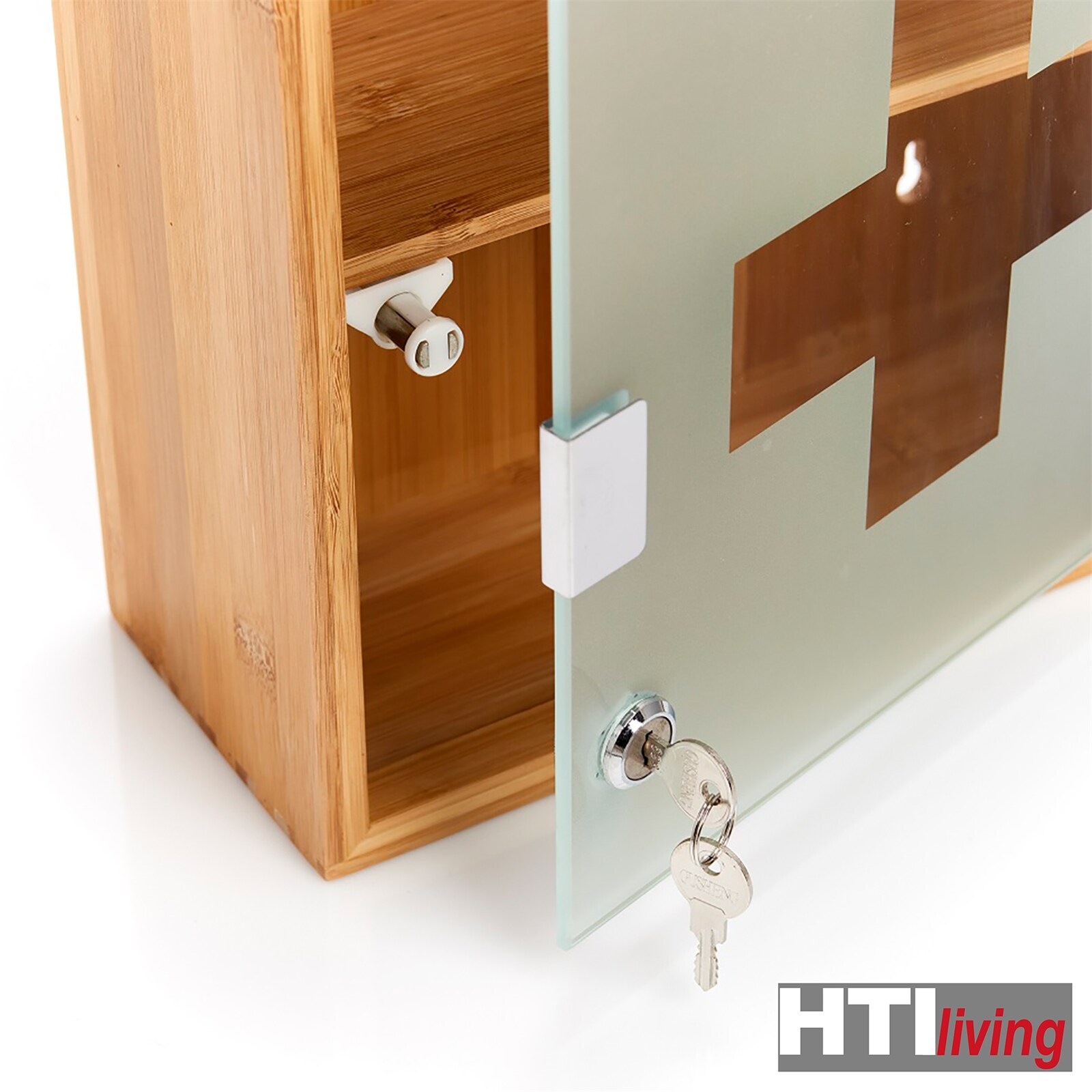 HTI-Living Medizinschrank Bambus/Glas bei Marktkauf online bestellen