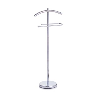 HTI-Living Herrendiener Metall verchromt 