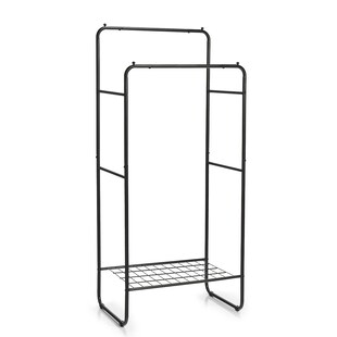 HTI-Living Kleiderständer, schwarz Metall 