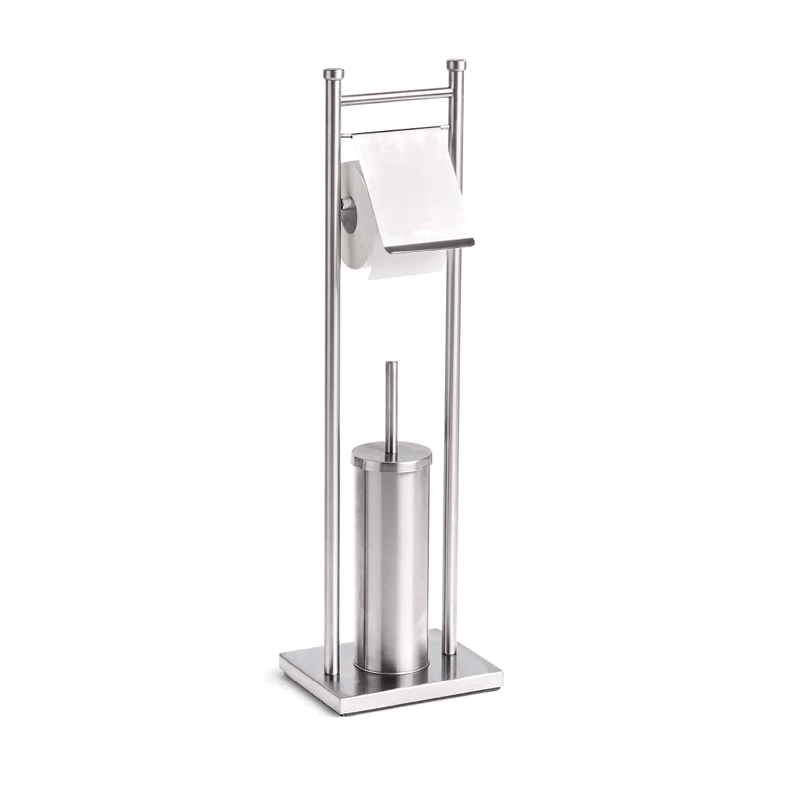 HTI-Living WC-Garnitur Edelstahl 