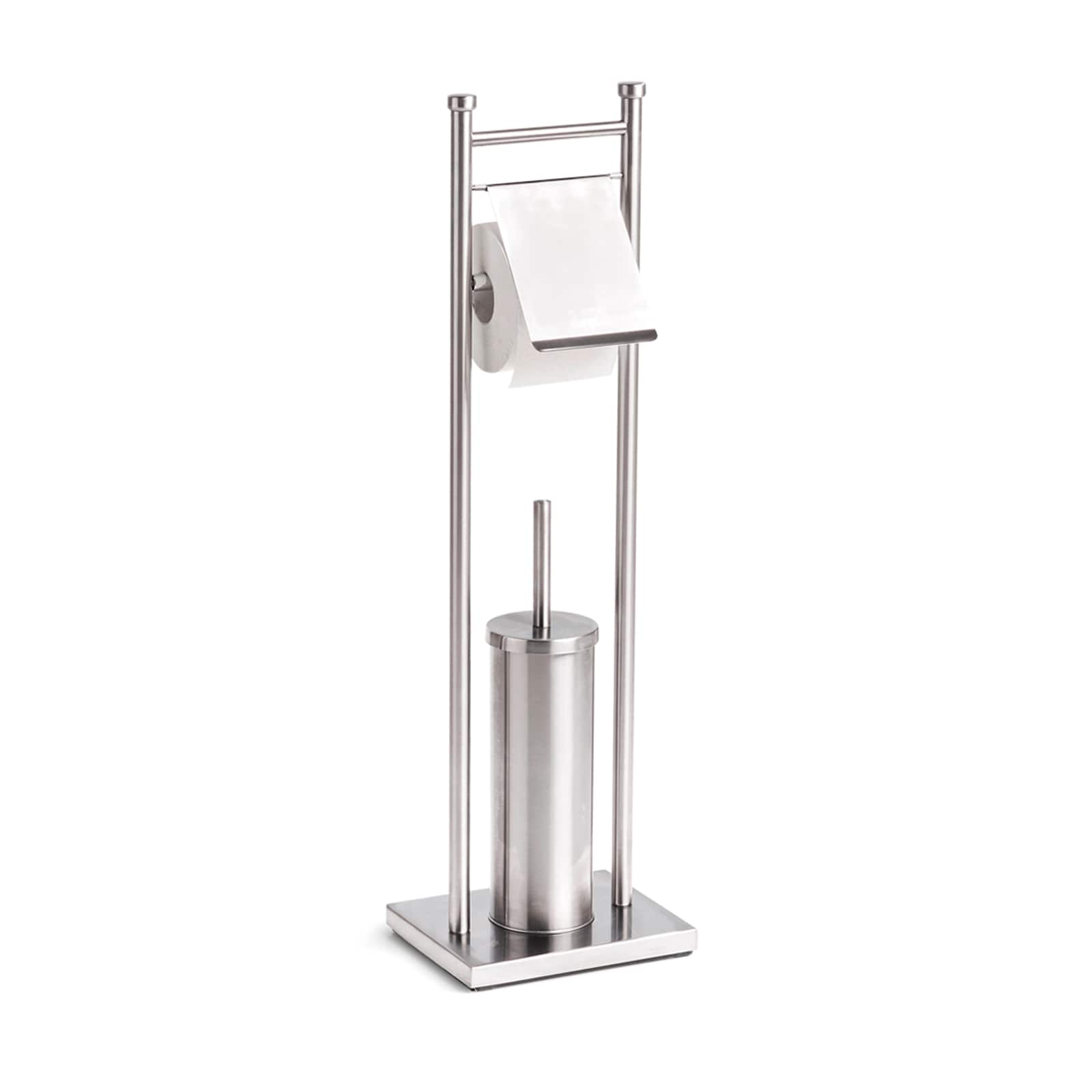 HTI-Living WC-Garnitur Edelstahl 