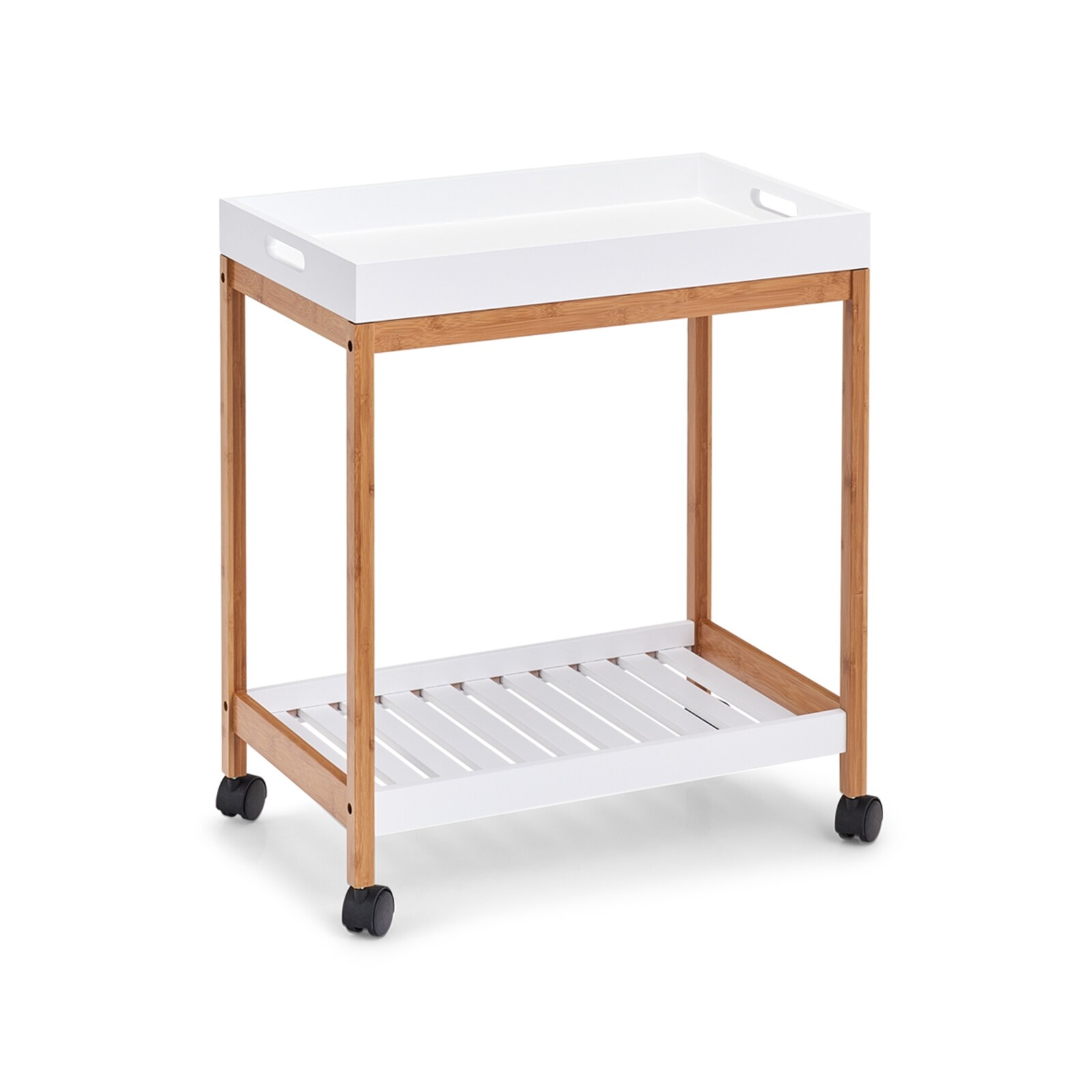 HTI-Living Beistellwagen mit Tablett, wei Bambus, MDF bei Marktkauf online  bestellen