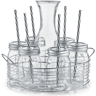 neuetischkultur Gläserset mit Glaskaraffe 