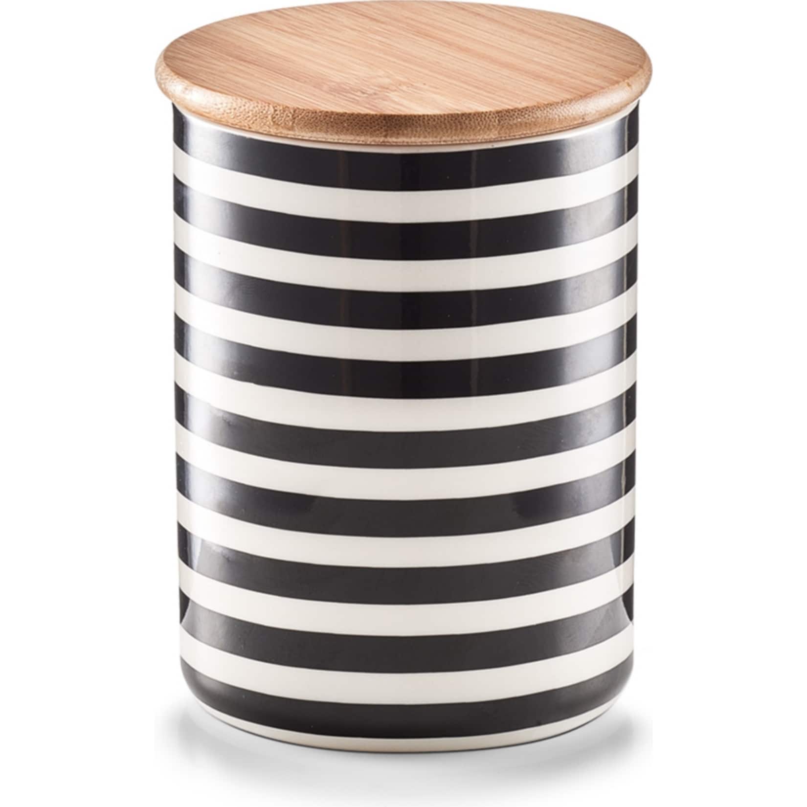 neuetischkultur Vorratsdose mit Bambusdeckel Stripes 