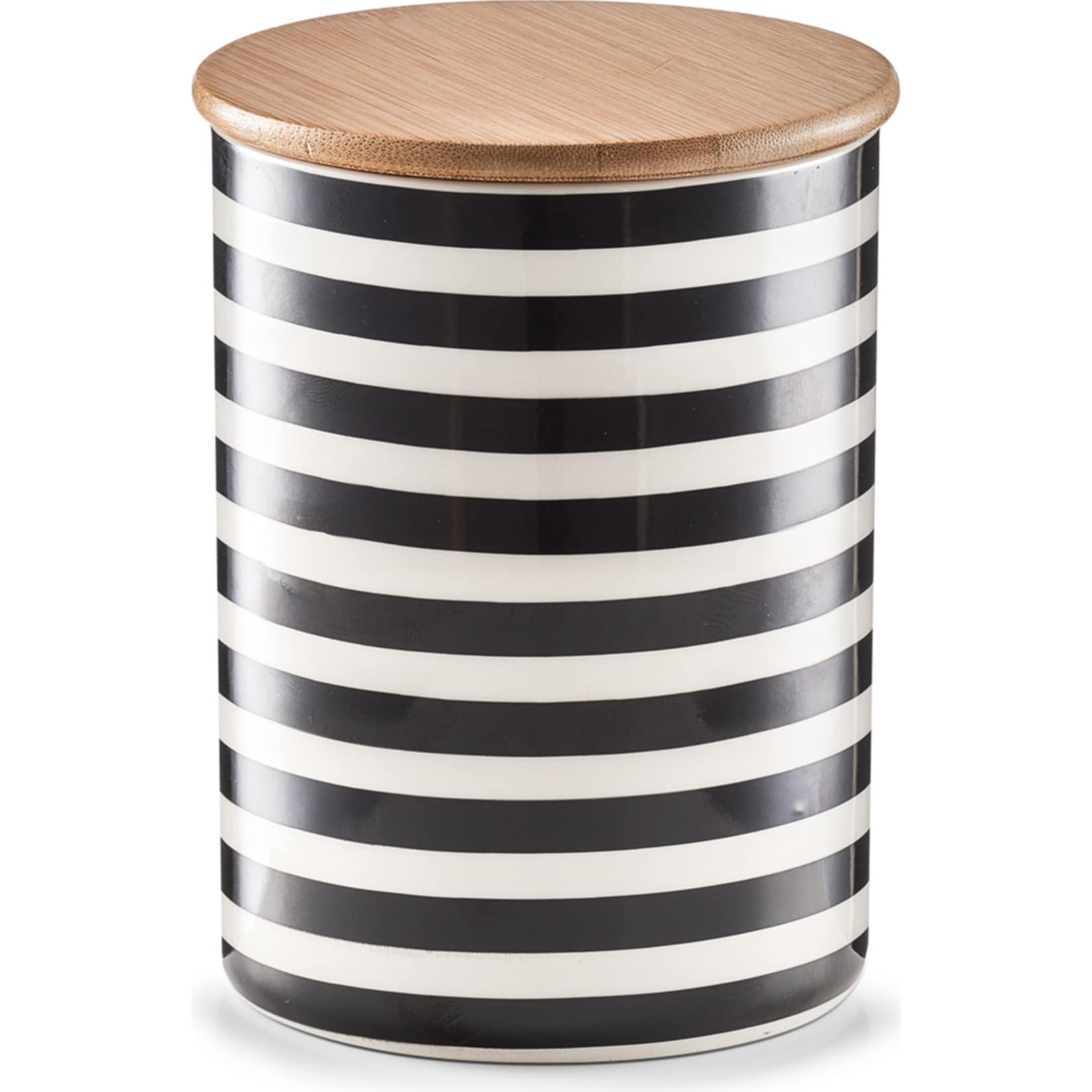 neuetischkultur Vorratsdose mit Bambusdeckel Stripes 