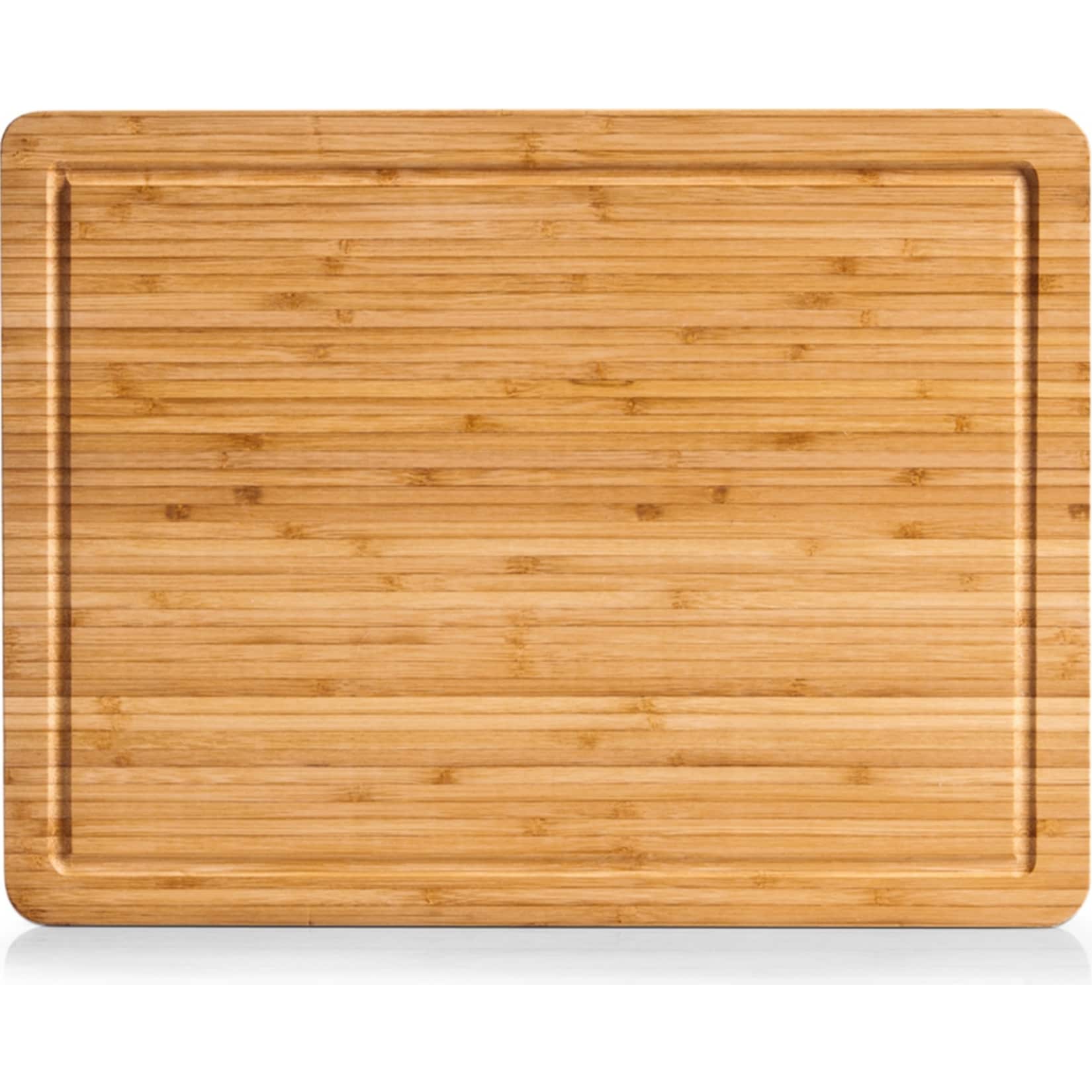 neuetischkultur Schneidebrett Bambus mit Saftrille 