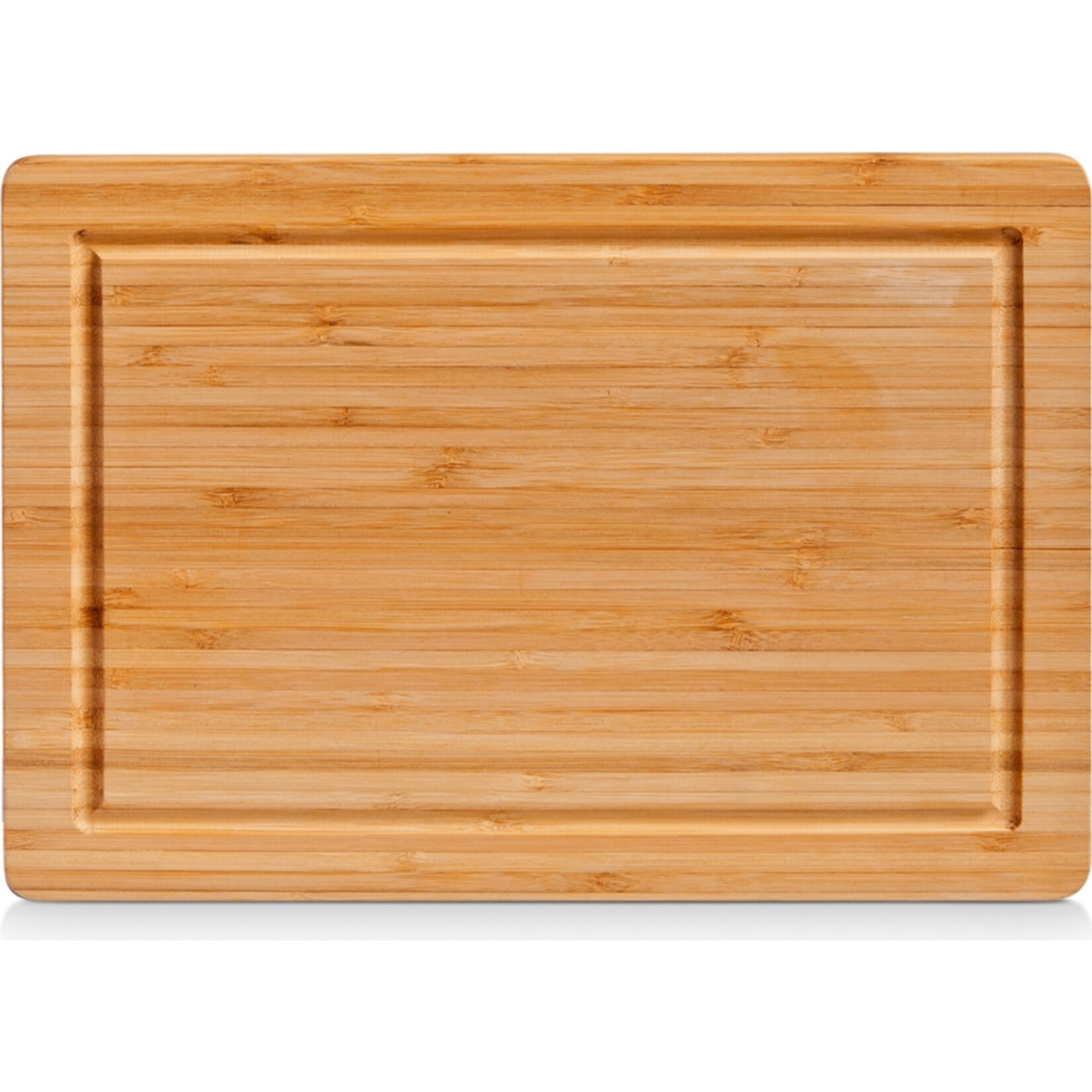 neuetischkultur Schneidebrett Bambus mit Saftrille 