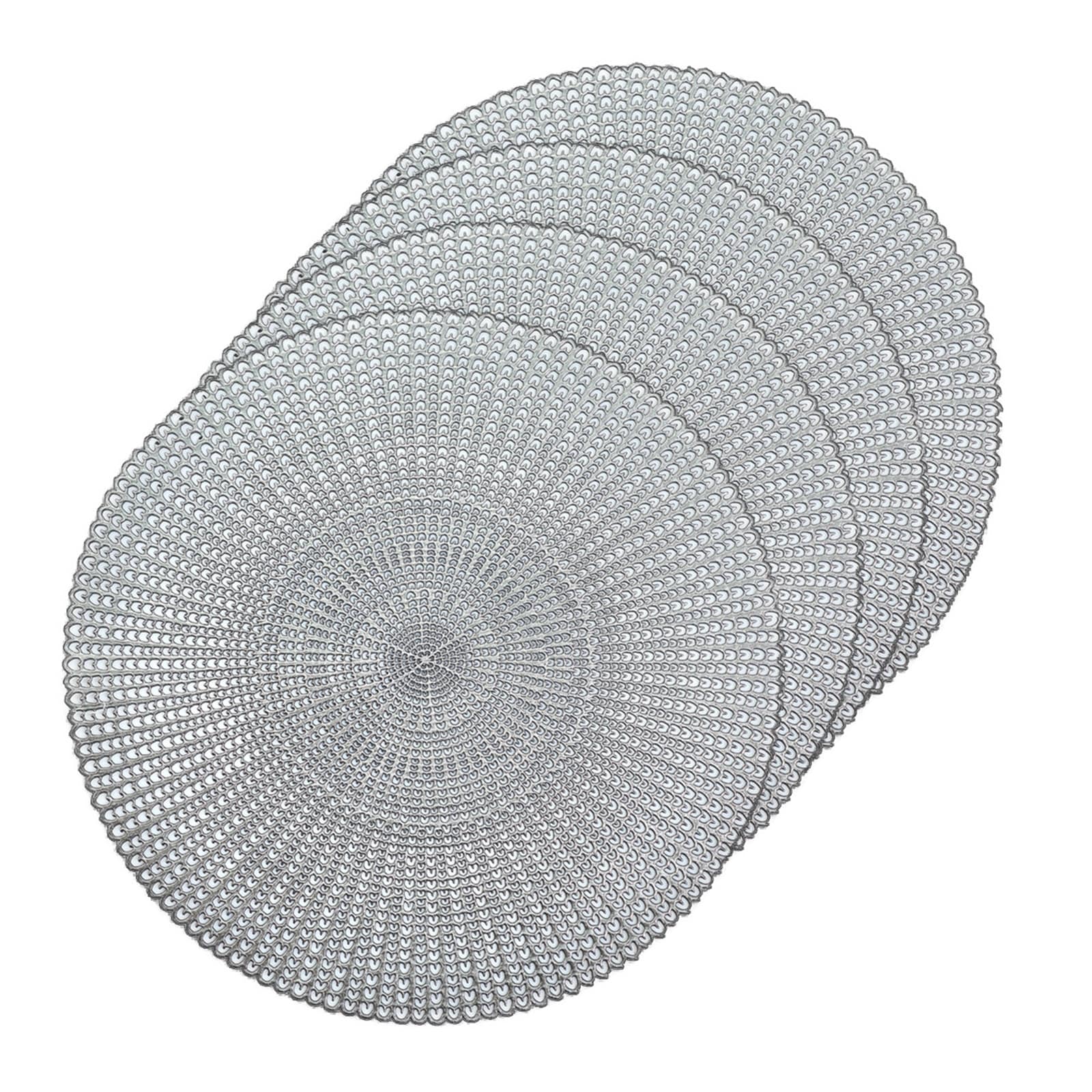 neuetischkultur Platzmatte 4 St&uuml;ck Rund 