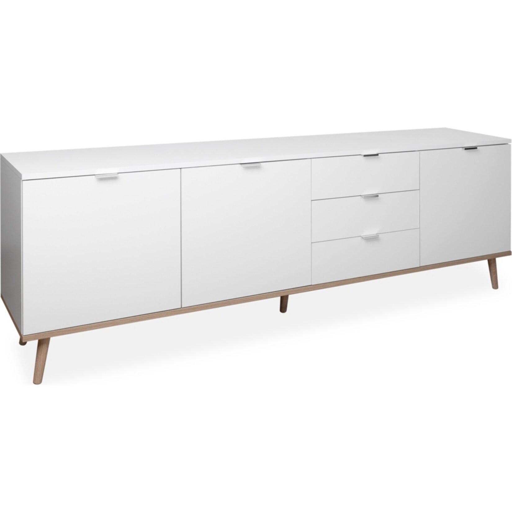 HTI-Living Sideboard G&ouml;teborg mit 4 F&auml;chern und 3 Schubladen 