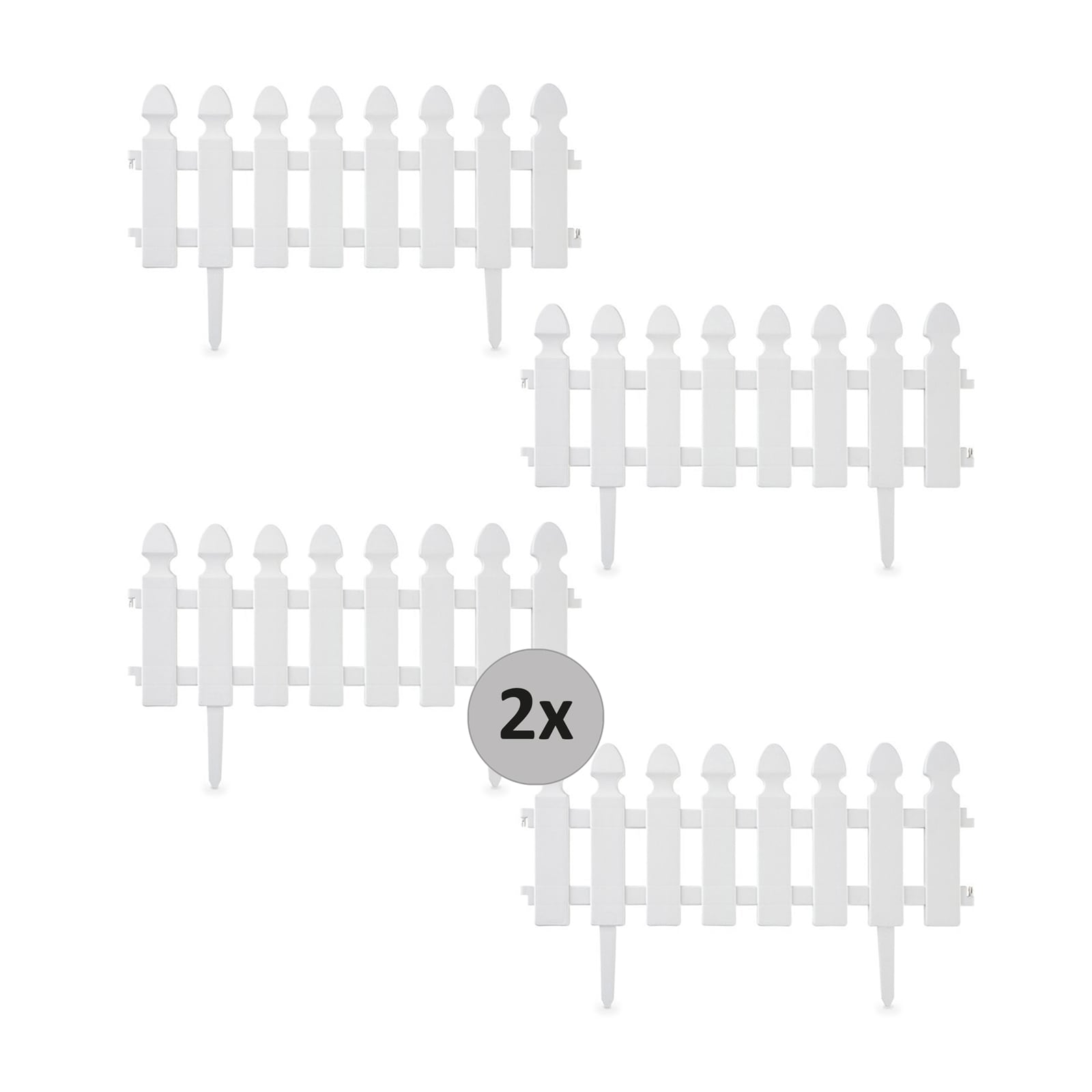 HTI-Living Zierzaun Palisade Nessa 