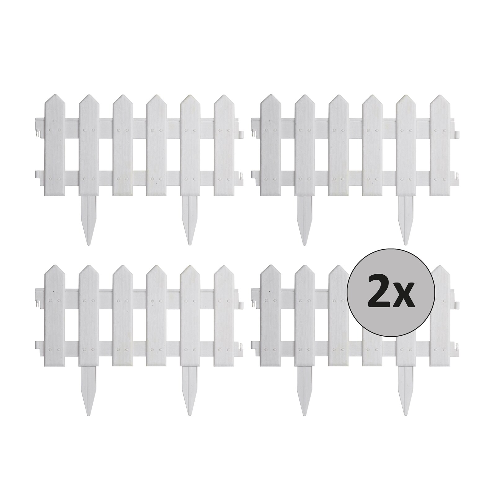 HTI-Living Zierzaun Palisaden Nessa 