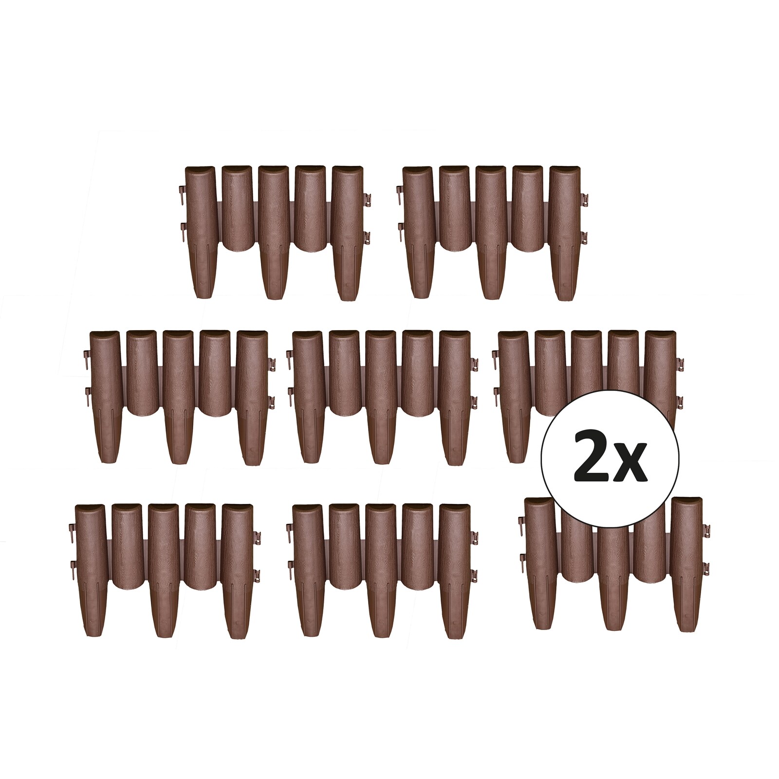 HTI-Living Beeteinfassung Palisade Nessa 