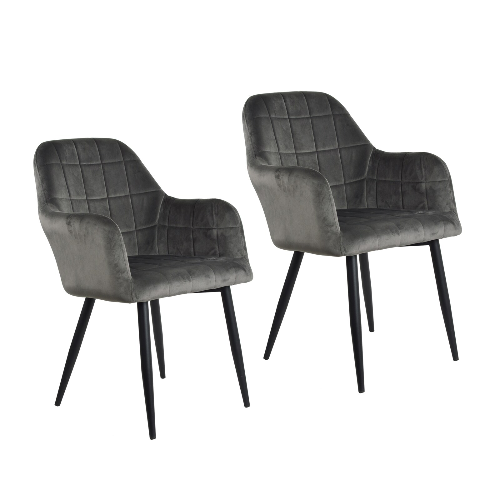 HTI-Living Stuhl Albany Velvet 2er-Set 