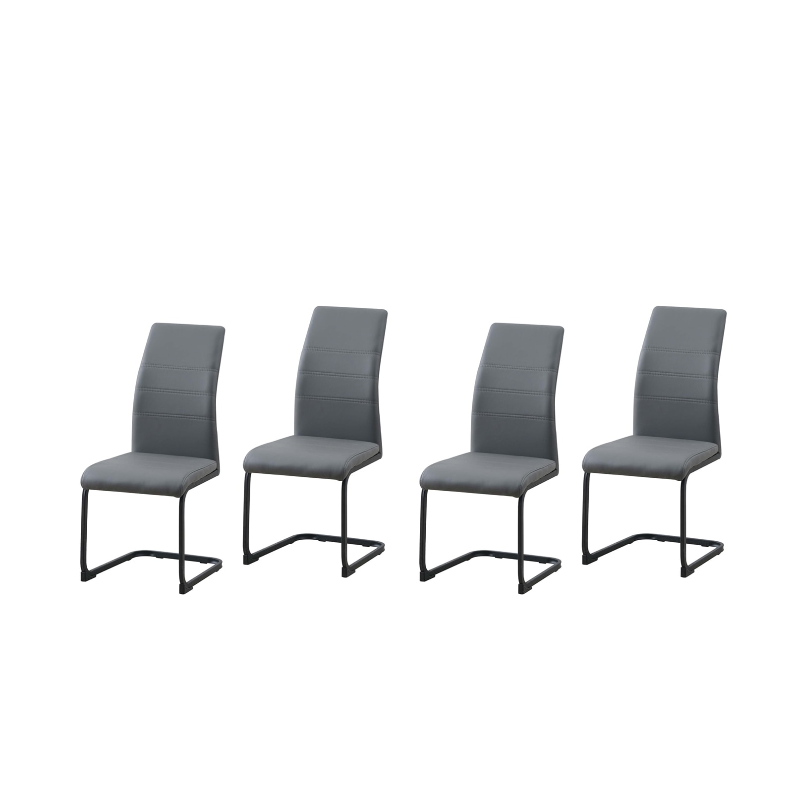 HTI-Living Schwingstuhl SallyP PU Grau 