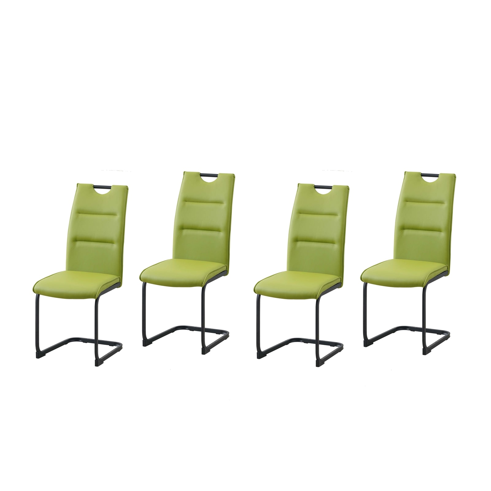 HTI-Living Schwingstuhl DannyP PU Gr&uuml;n 