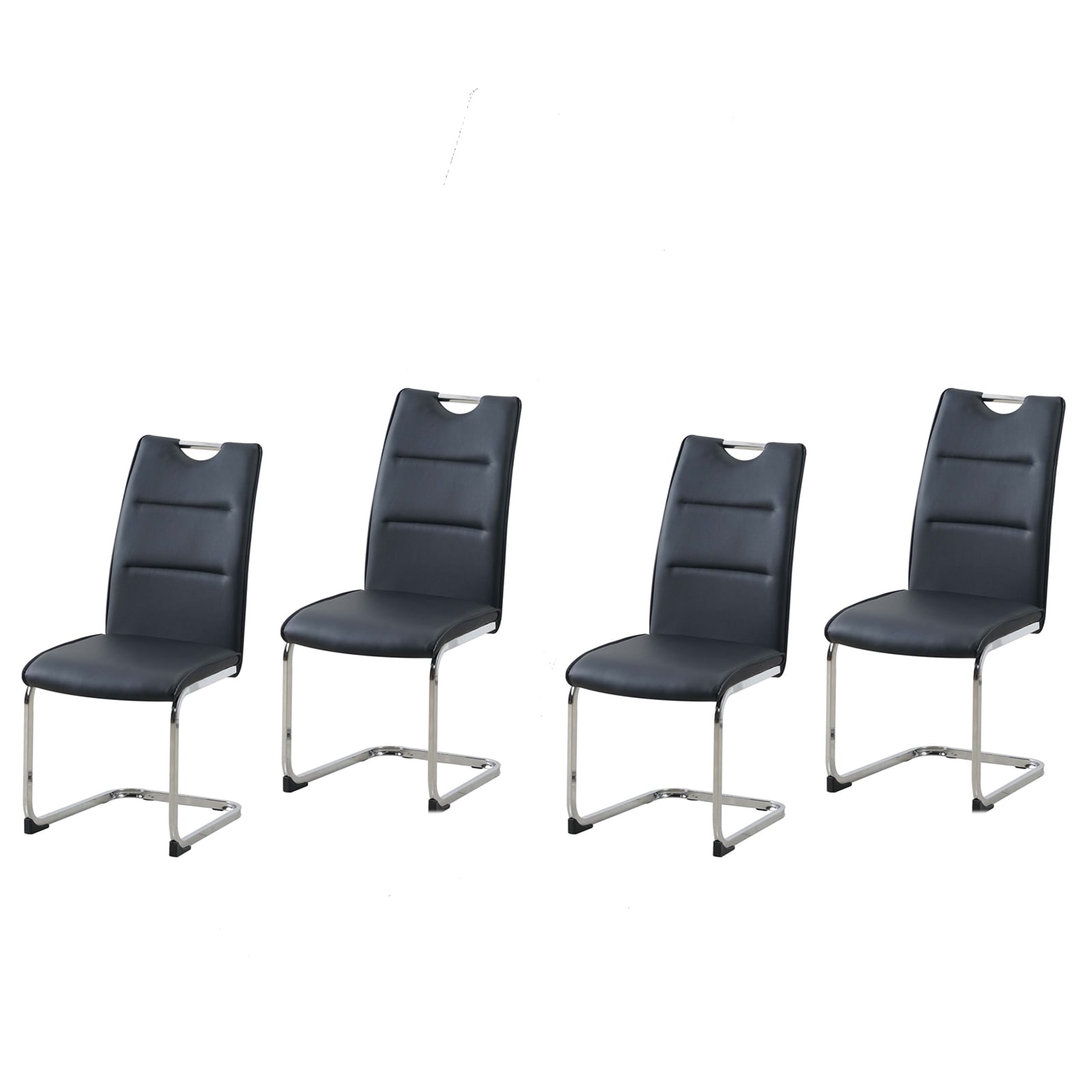 HTI-Living Schwingstuhl DannyC PU Schwarz 