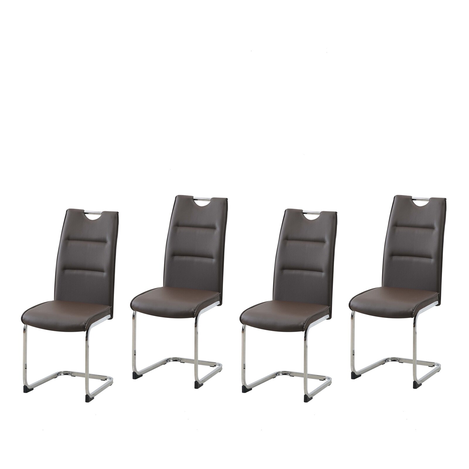 HTI-Living Schwingstuhl DannyC PU Braun 