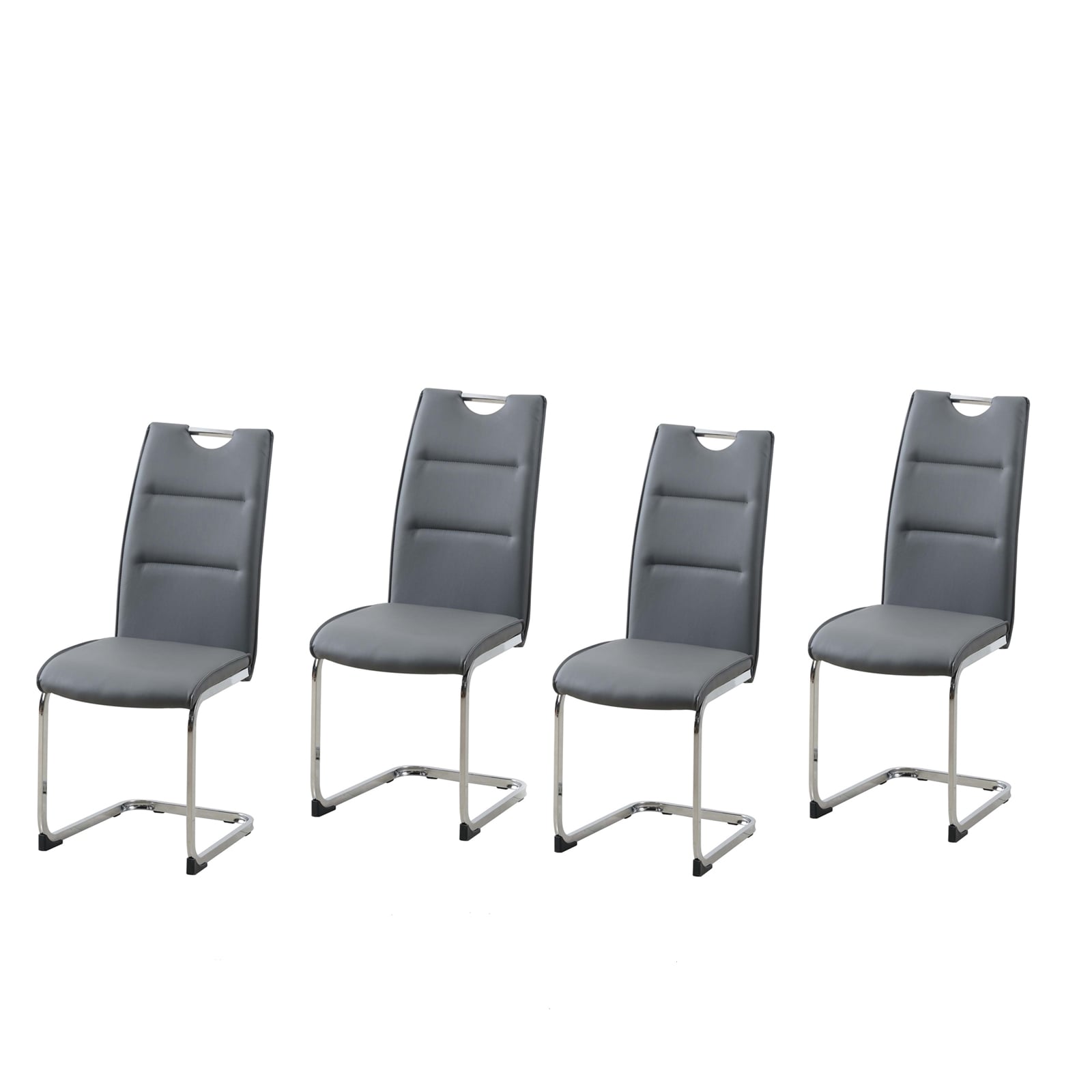 HTI-Living Schwingstuhl DannyC PU Grau 