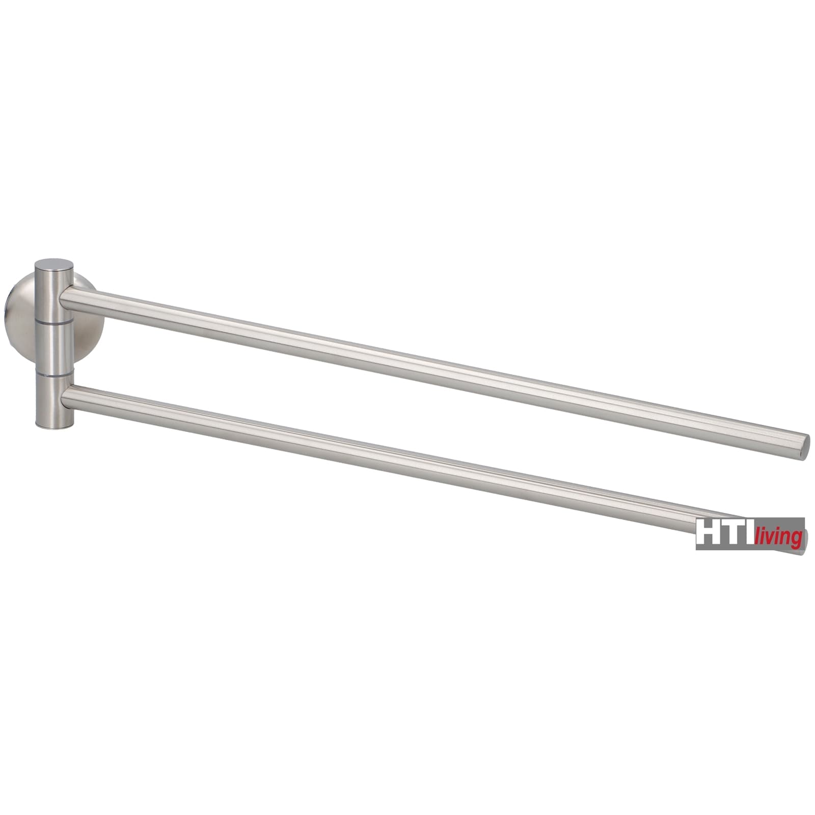 HTI-Living Handtuchhalter, doppelt Edelstahl 